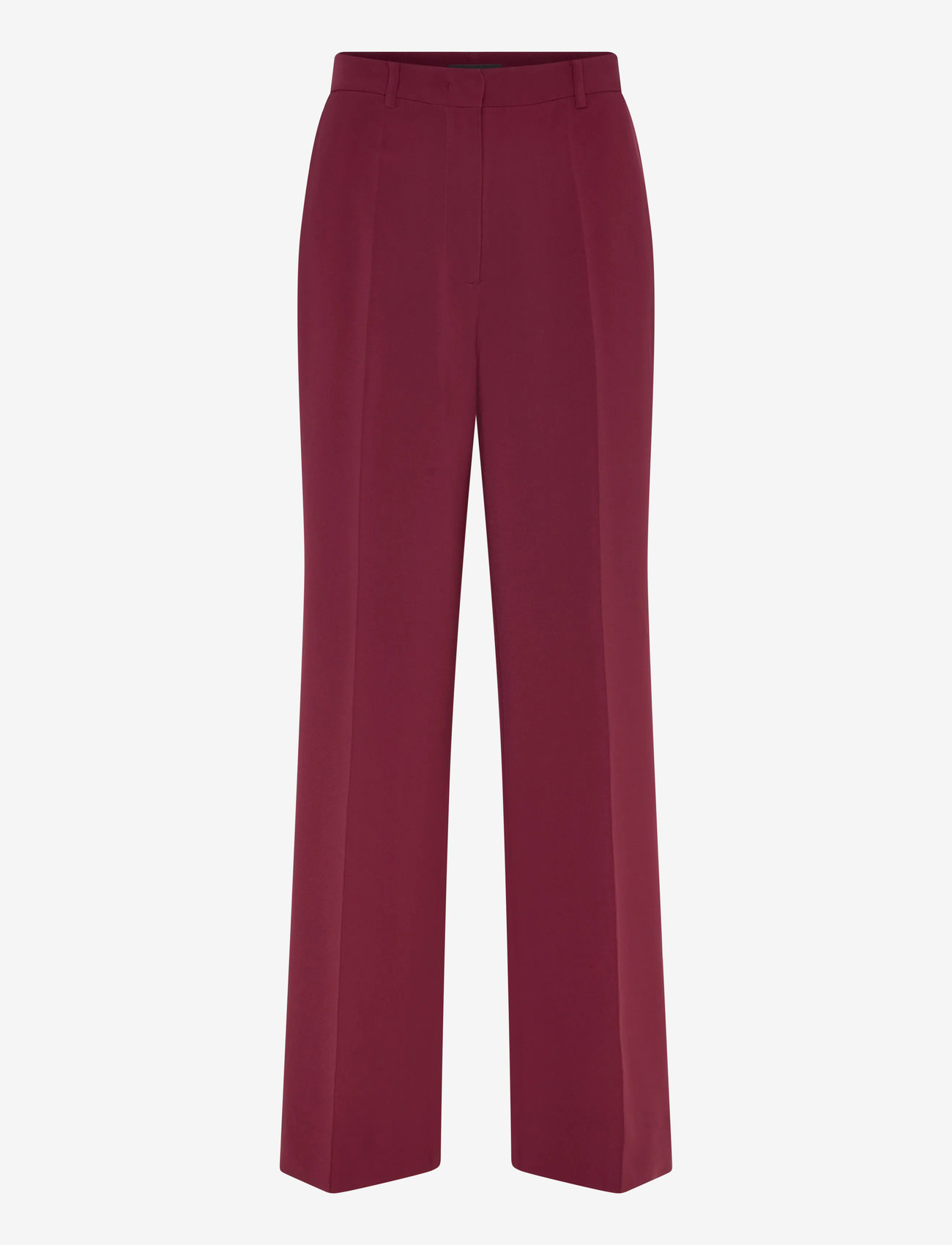Bruuns Bazaar - BrassicaBBEleza pants - kostymbyxor - burgundy - 0