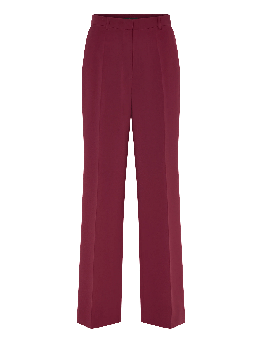 Bruuns Bazaar - BrassicaBBEleza pants - habitbukser - burgundy - 0