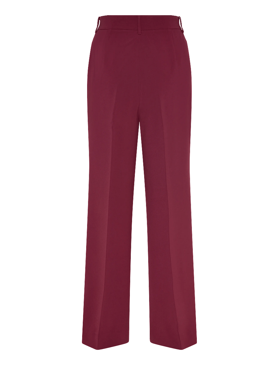 Bruuns Bazaar - BrassicaBBEleza pants - habitbukser - burgundy - 1