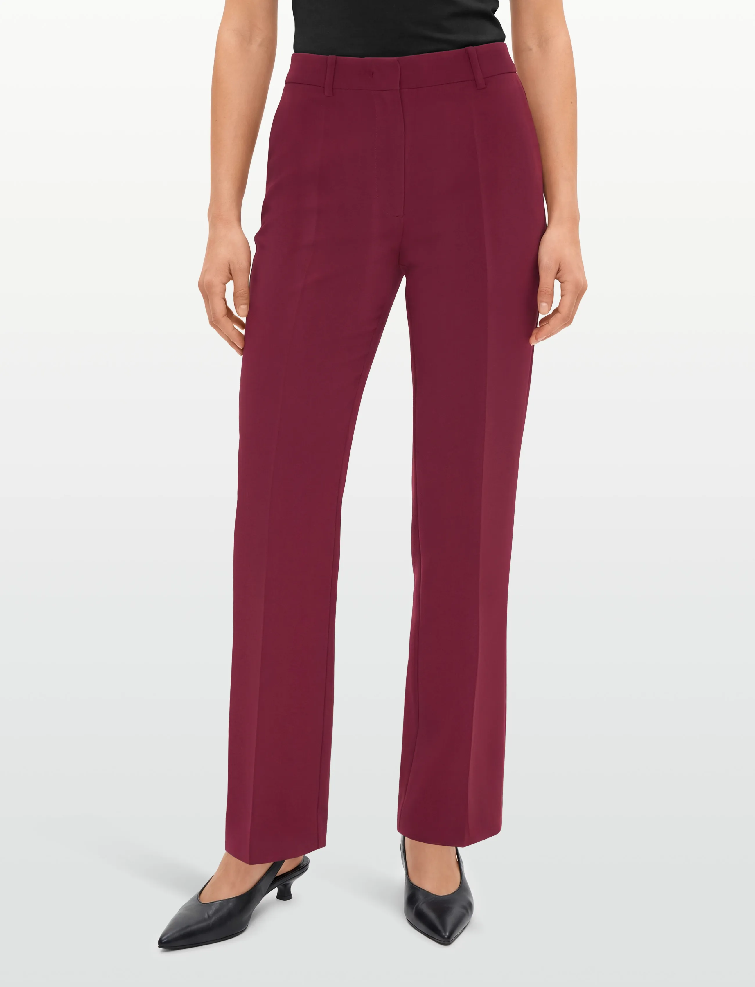 Bruuns Bazaar - BrassicaBBEleza pants - tailored trousers - burgundy - 3