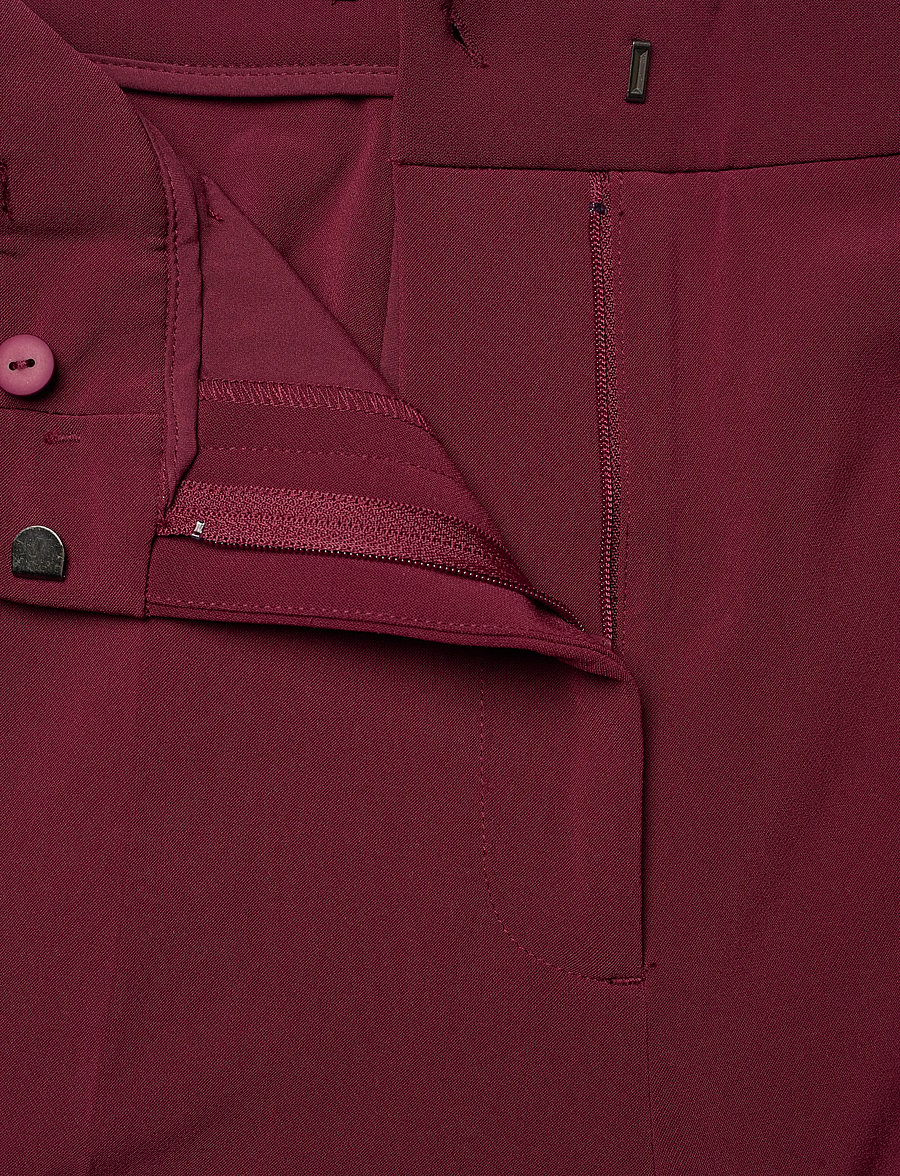 Bruuns Bazaar - BrassicaBBEleza pants - habitbukser - burgundy - 3