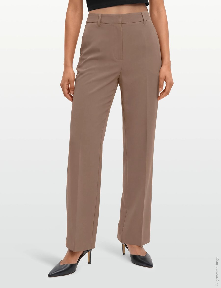 Bruuns Bazaar - BrassicaBBEleza pants - anzugshosen - shitake - 3