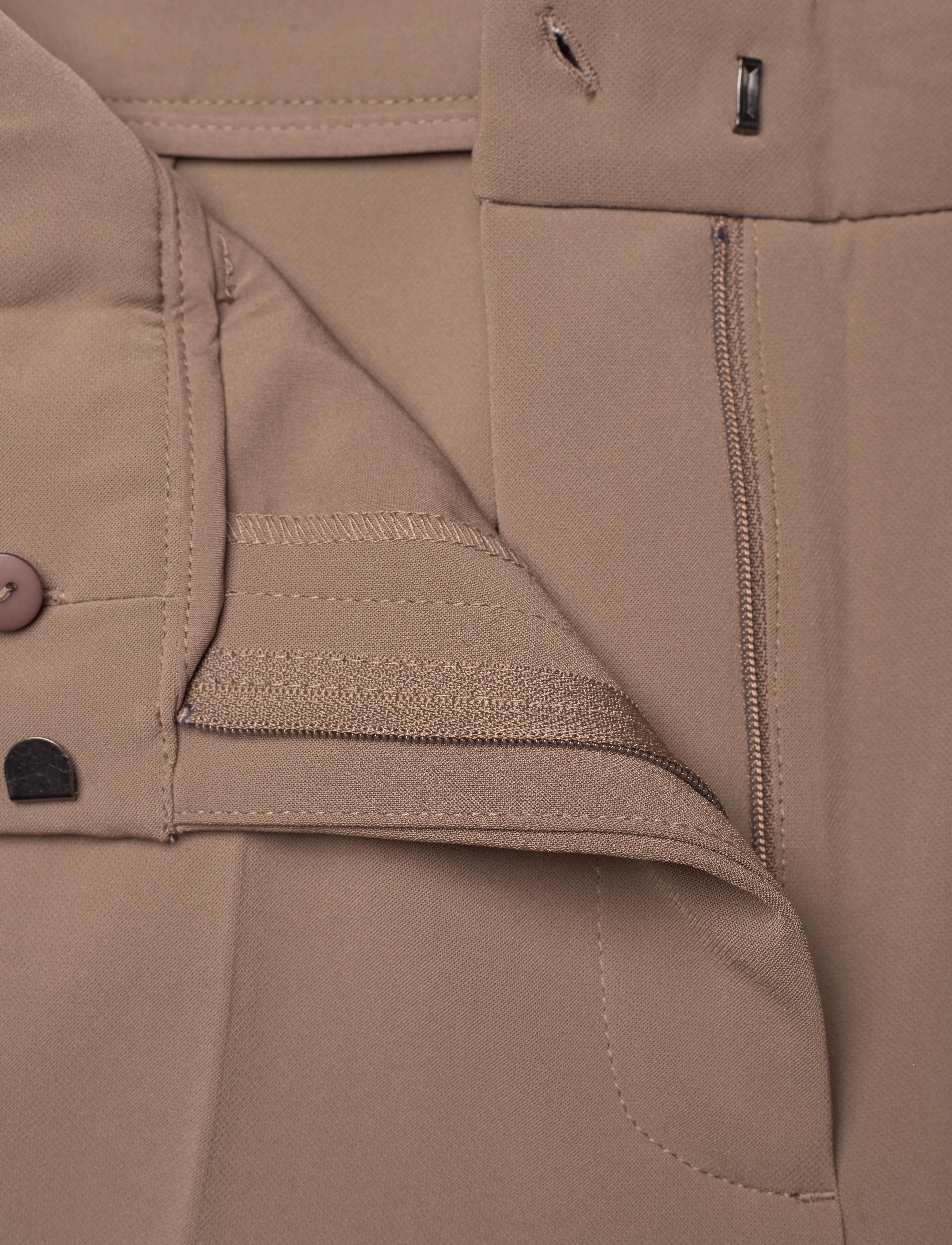 Bruuns Bazaar - BrassicaBBEleza pants - kostymbyxor - shitake - 2