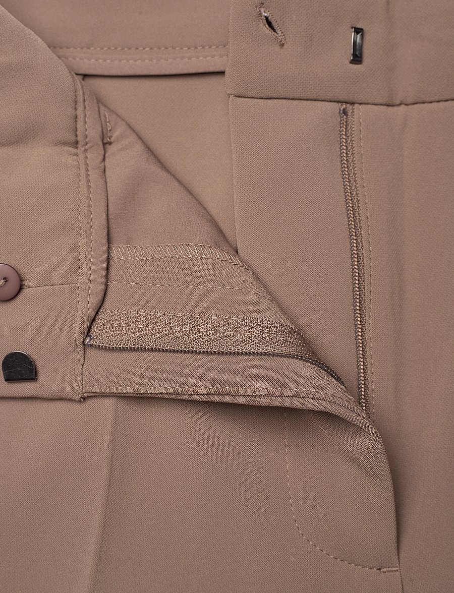 Bruuns Bazaar - BrassicaBBEleza pants - kostymbyxor - shitake - 2