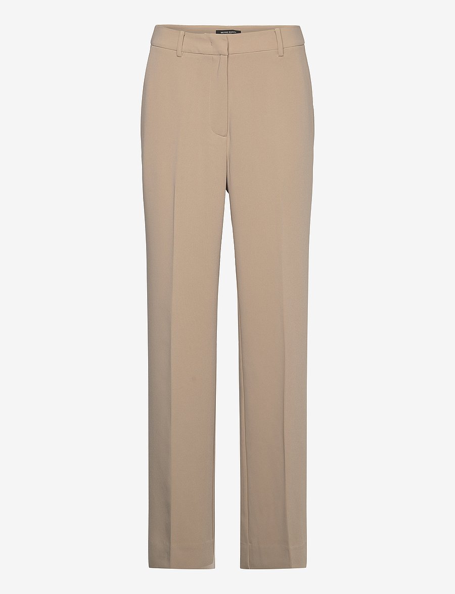 Bruuns Bazaar - BrassicaBBEleza pants - dalykinio stiliaus kelnės - silver mink - 1