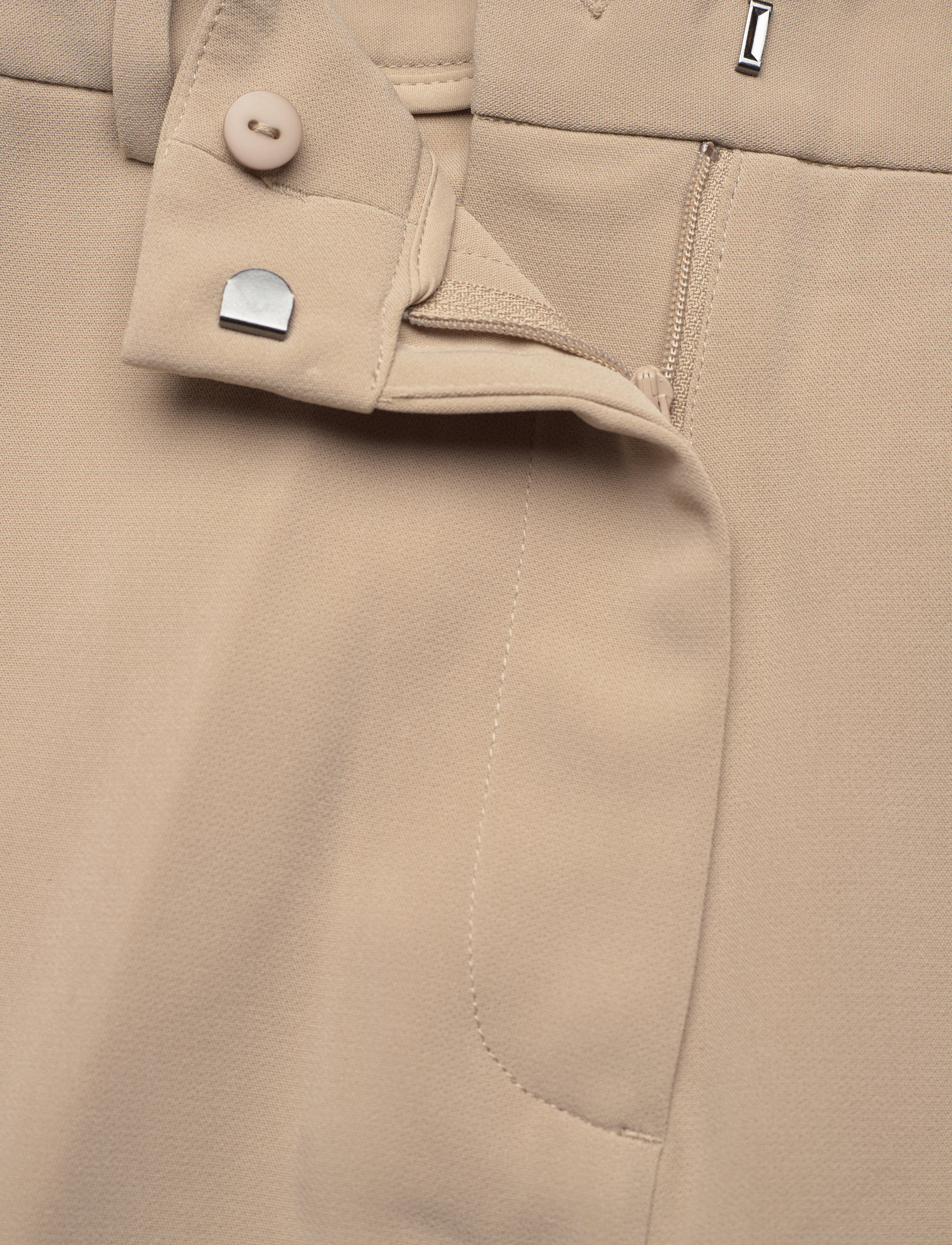 Bruuns Bazaar - BrassicaBBEleza pants - dalykinio stiliaus kelnės - silver mink - 3