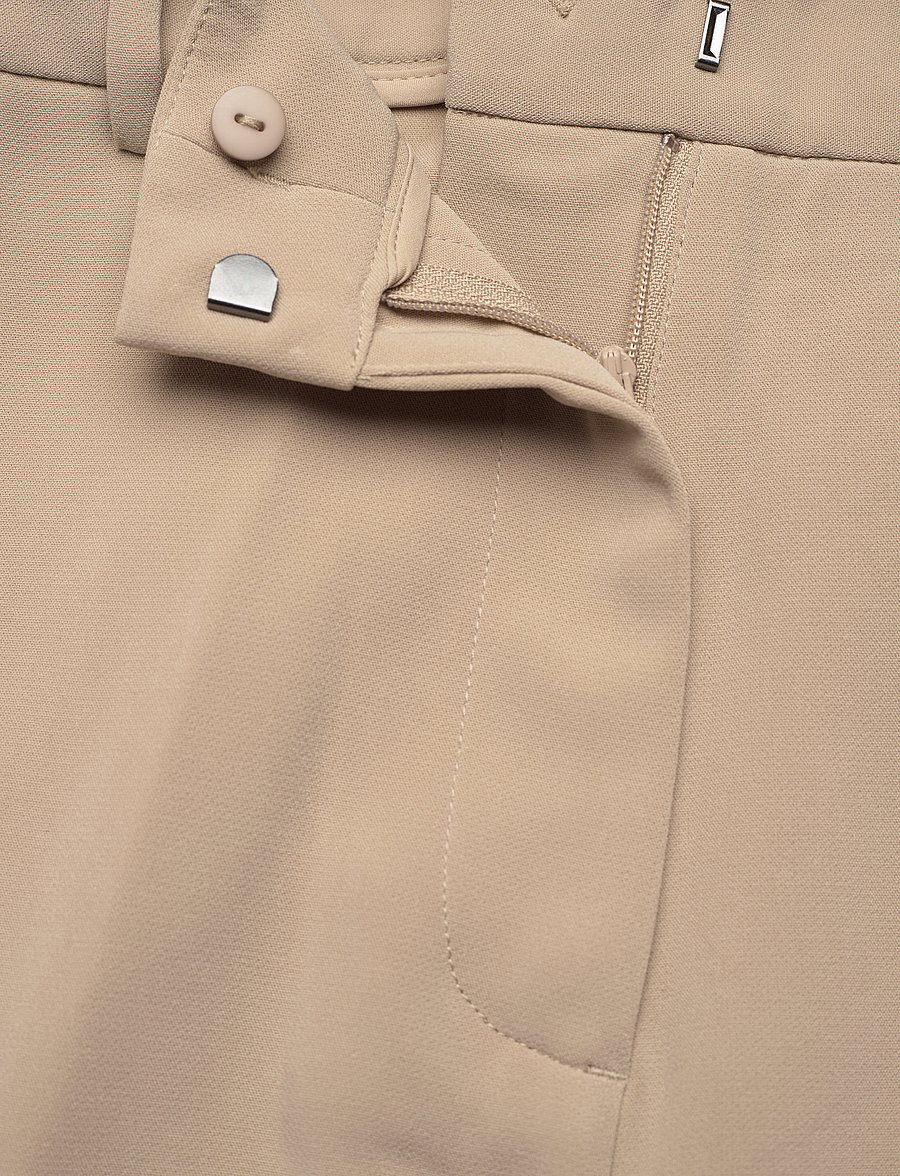 Bruuns Bazaar - BrassicaBBEleza pants - dalykinio stiliaus kelnės - silver mink - 3