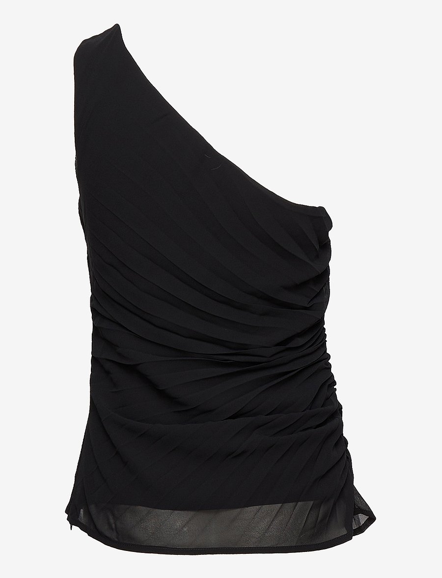 Bruuns Bazaar - HebeBBAdita blouse - hihattomat puserot - black - 2