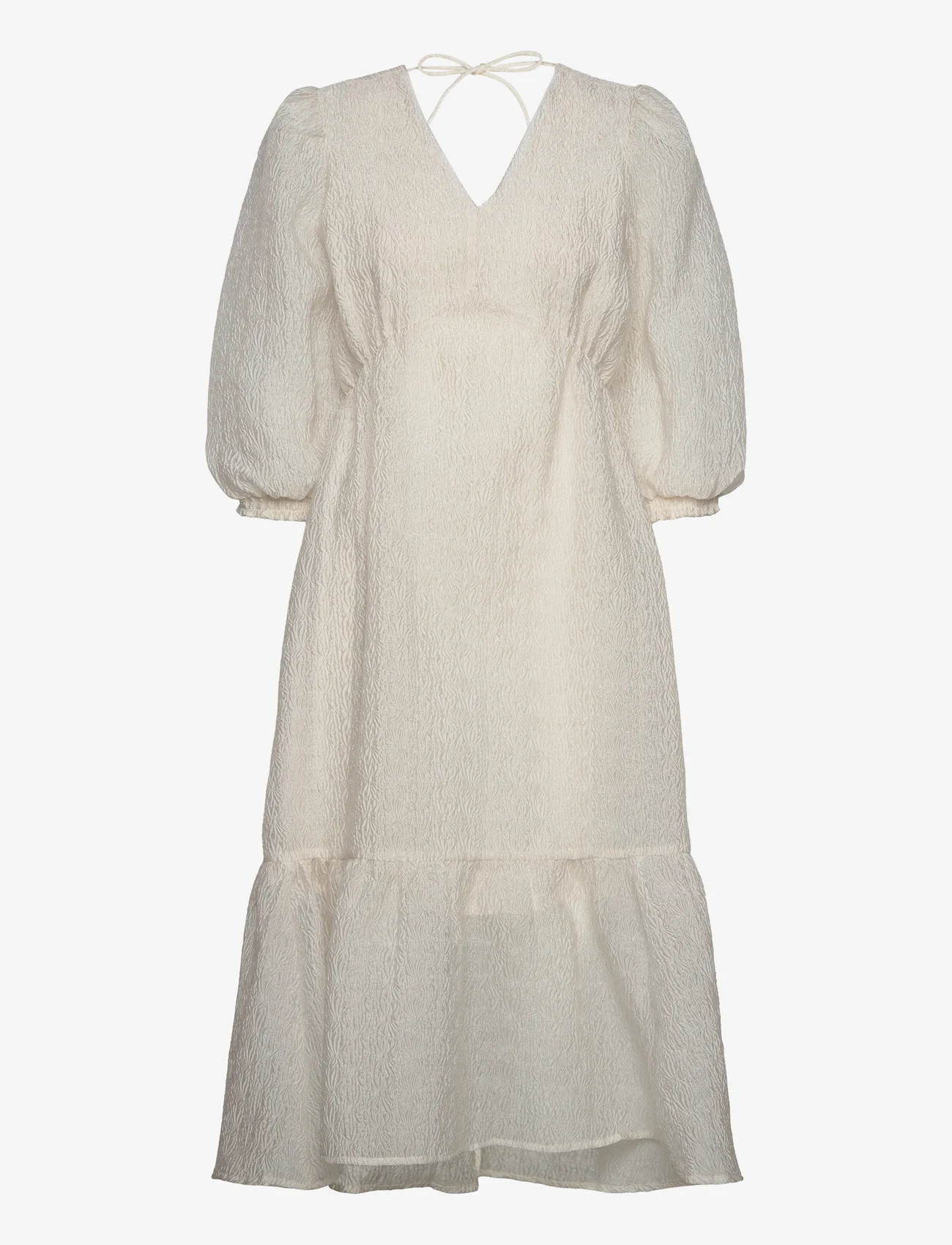Bruuns Bazaar - Mimosa Indija dress - festklær til outlet-priser - white cream - 0