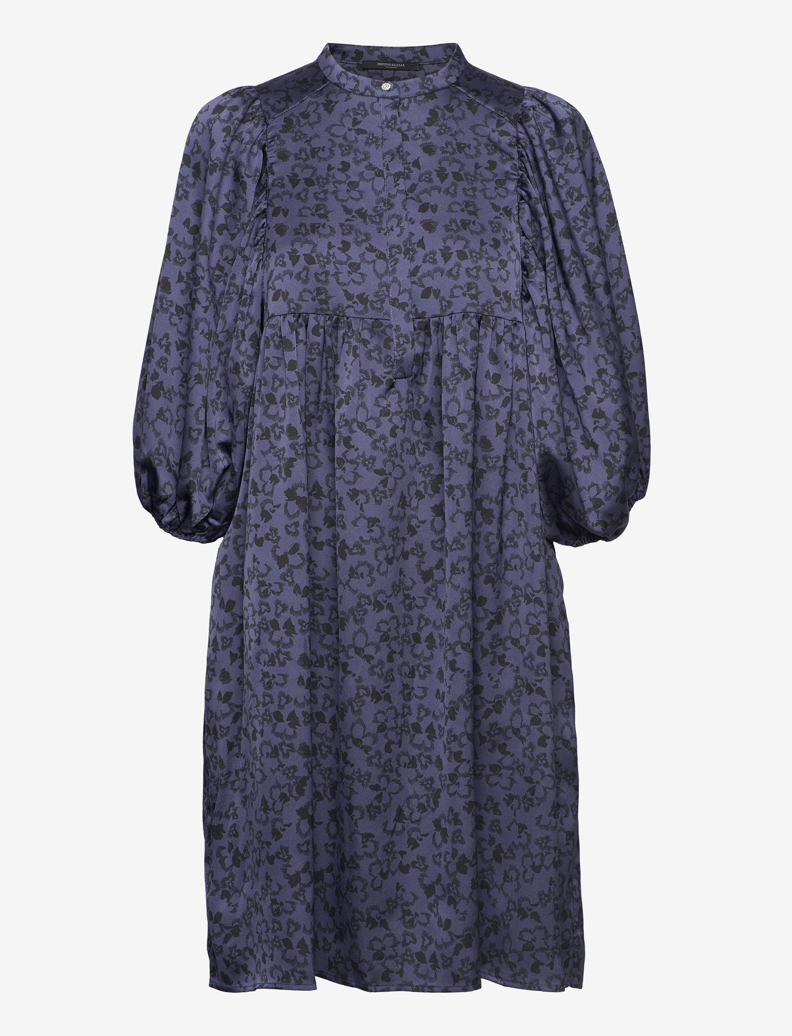 Bruuns Bazaar Acacia Sarina dress - Tøj - BLUE INDIGO AOP / blue