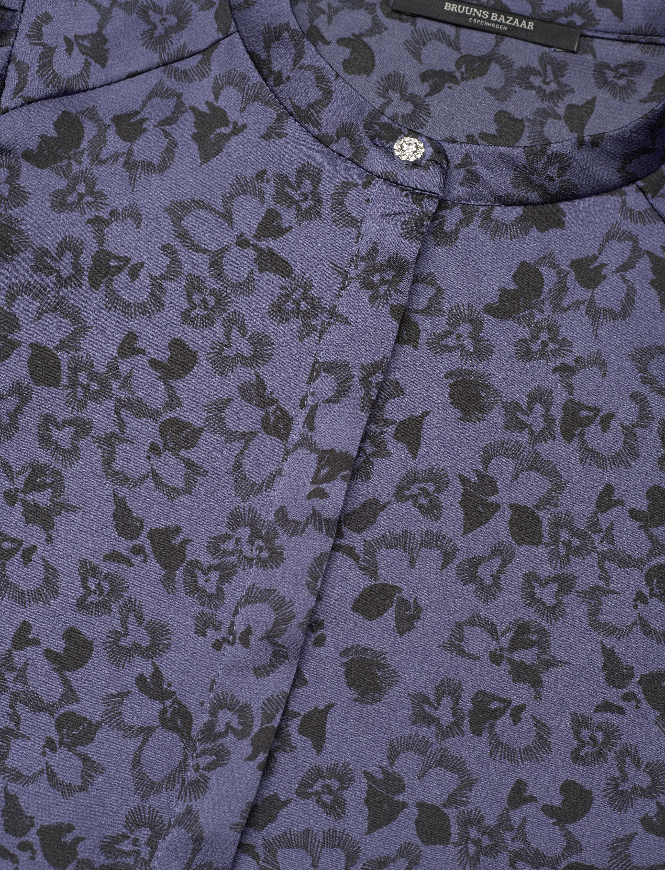 Bruuns Bazaar - Acacia Sarina dress - korte kjoler - blue indigo aop - 2