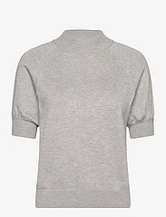 Bruuns Bazaar - AnemoneBBHalias knit - megzti drabužiai - grey melange - 0