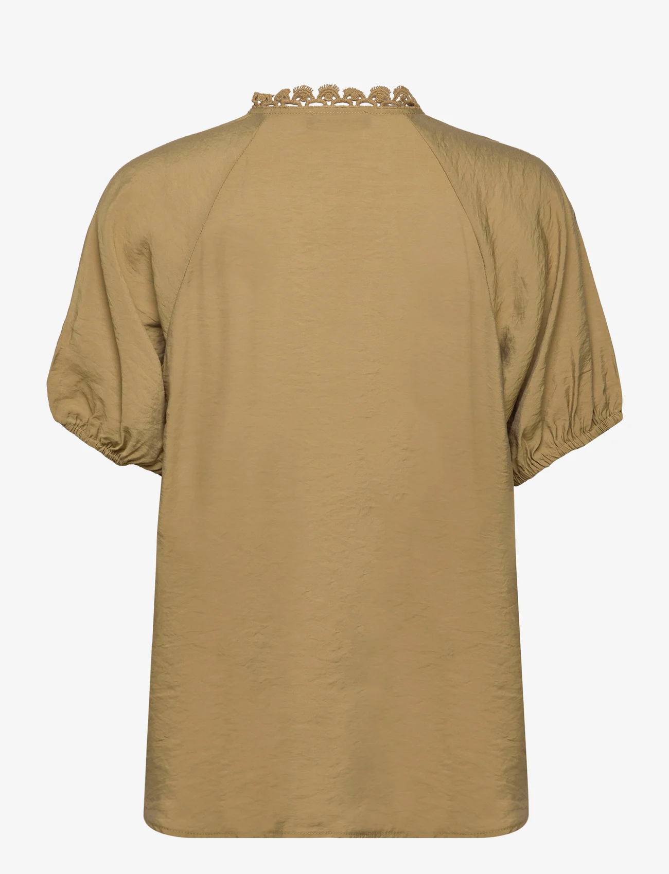 Bruuns Bazaar - RosebayBBKarly shirt - blouses korte mouwen - olive - 1