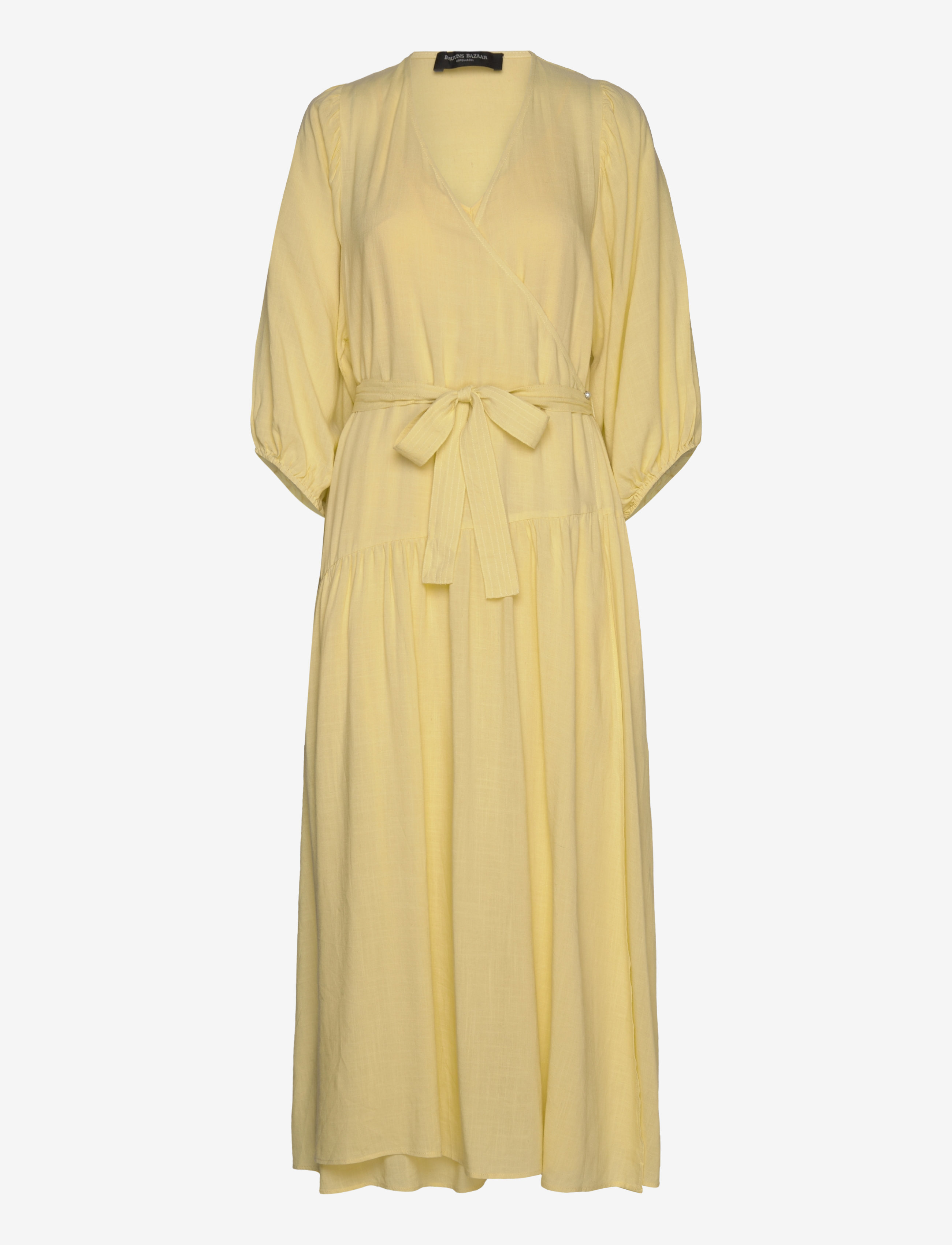 Bruuns Bazaar Lavatera Hania dress - Kjoler - PEAR SORBET / yellow