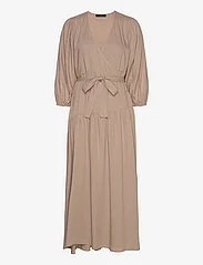 Bruuns Bazaar - Lavatera Hania dress - festklær til outlet-priser - sand - 0