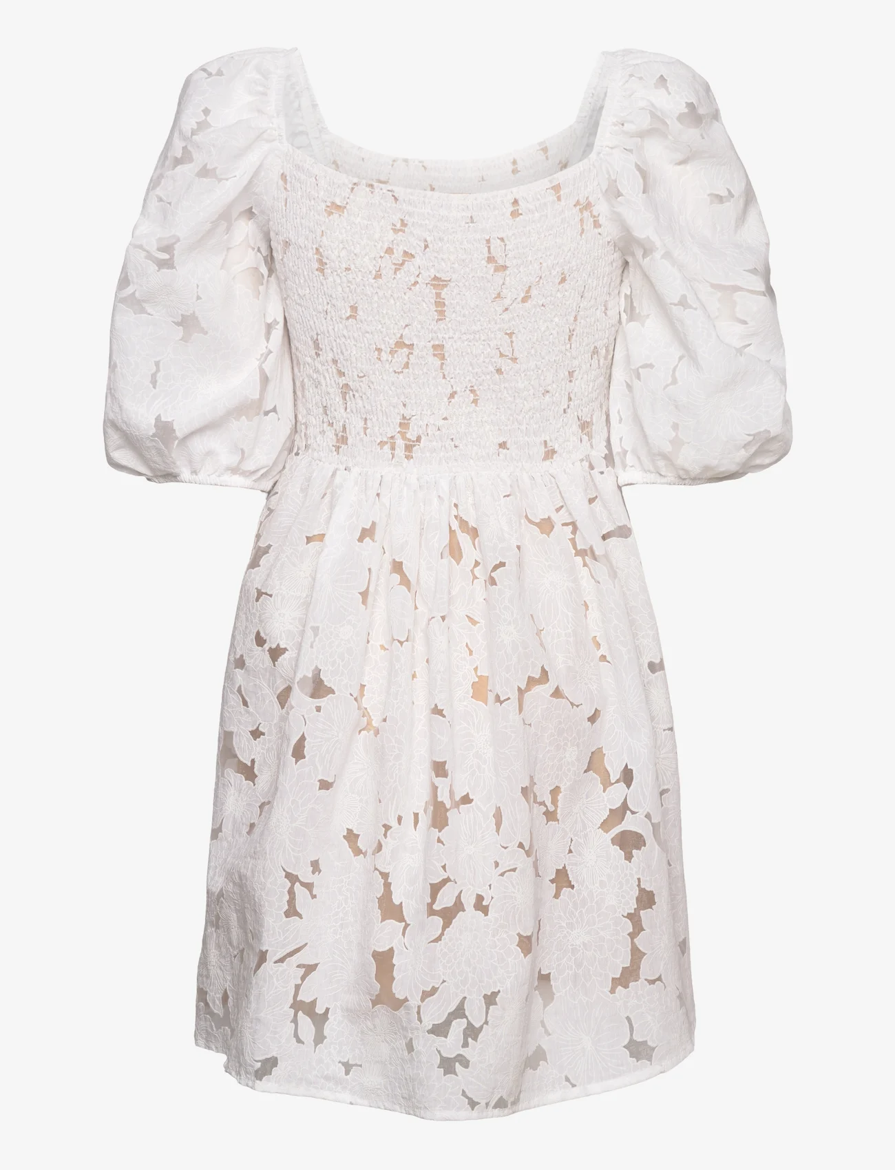 Bruuns Bazaar - Photinia Misas dress - odzież imprezowa w cenach outletowych - snow white / sand - 1