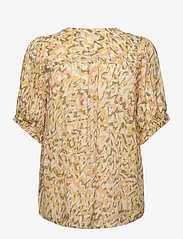 Bruuns Bazaar - HasselBBLecia blouse - kortærmede bluser - olive print - 1