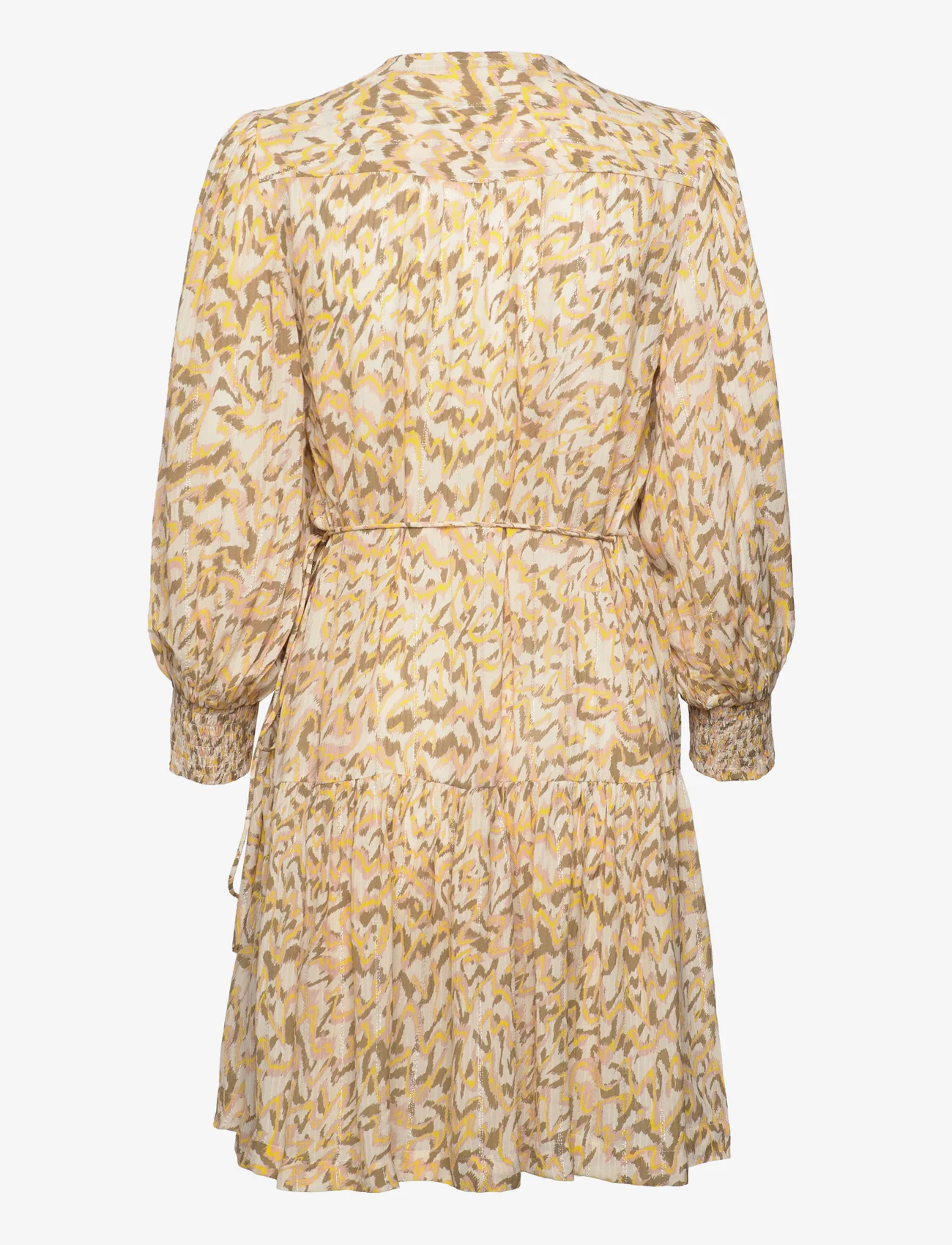 Bruuns Bazaar - HasselBBNaimas dress - sommerkjoler - olive print - 1