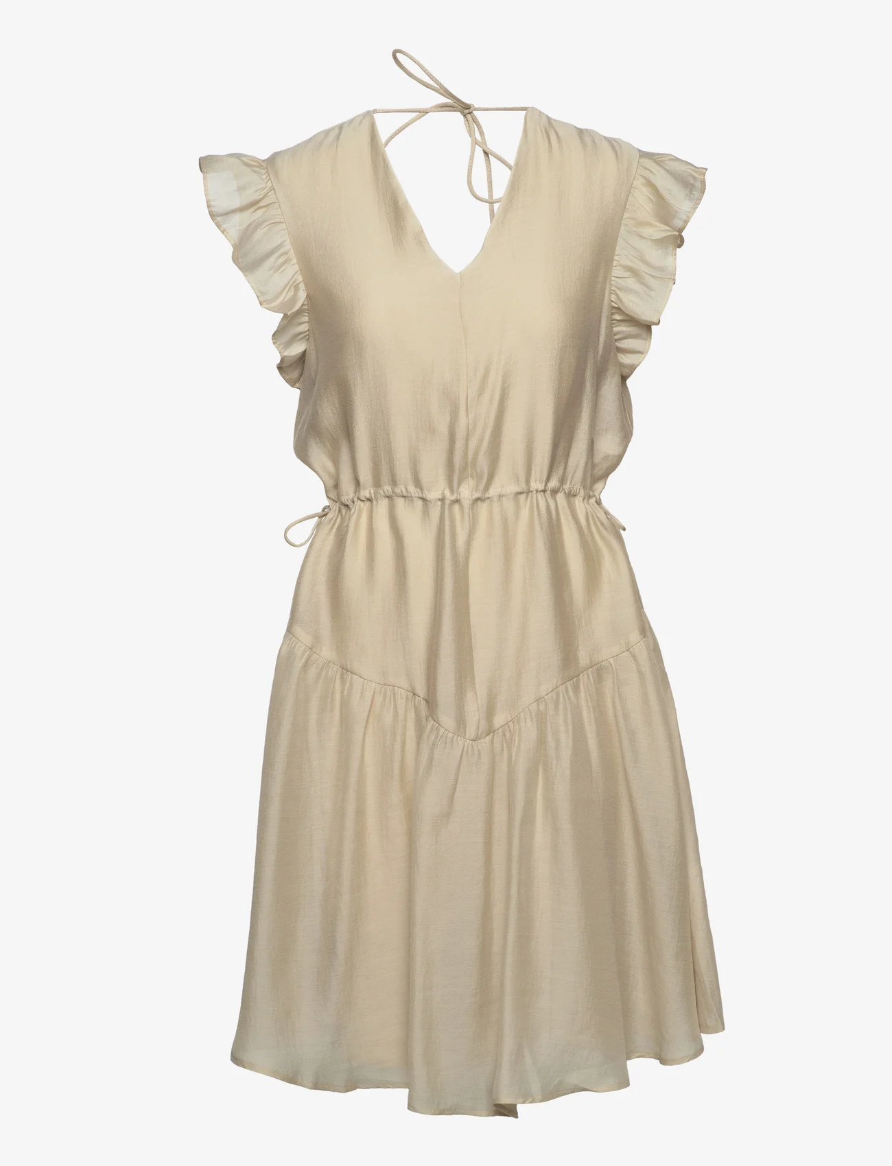 Bruuns Bazaar - Zaria Camma dress - festtøj til outletpriser - bleached sand - 0