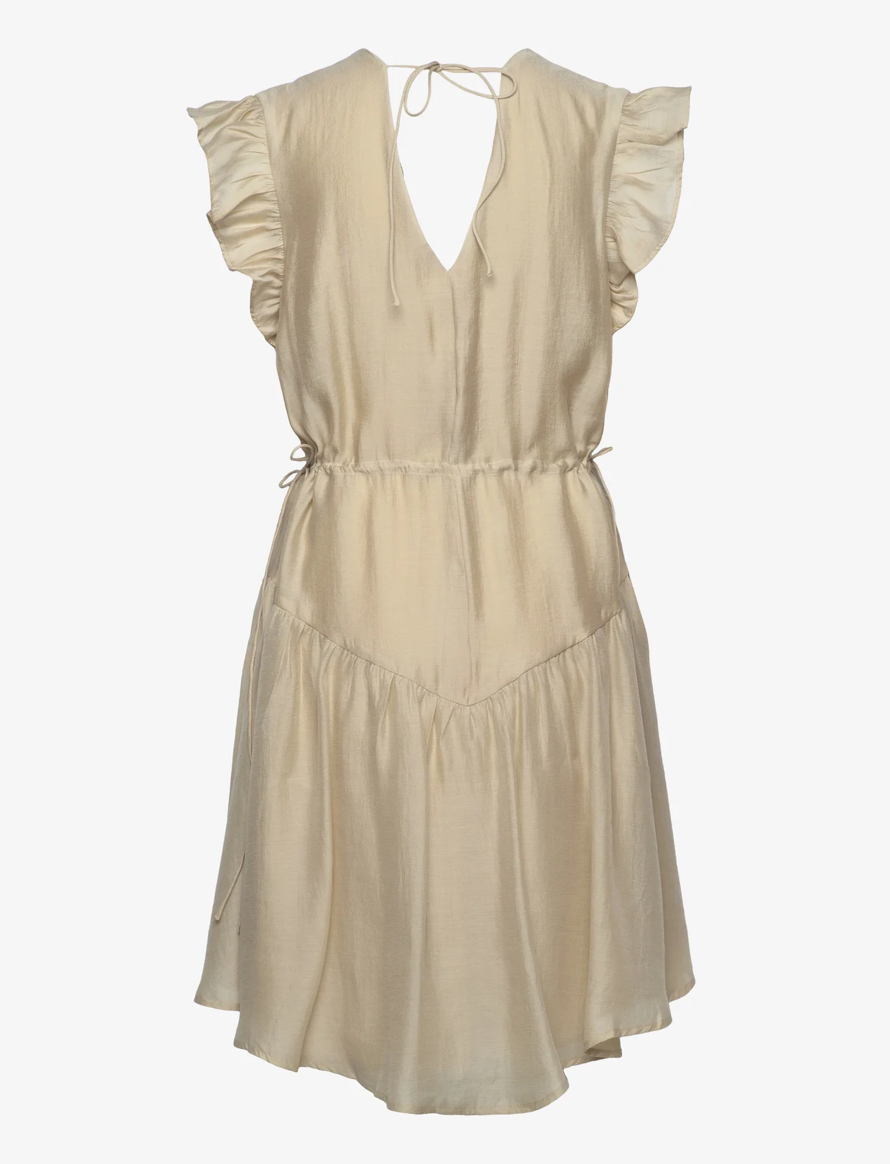 Bruuns Bazaar - Zaria Camma dress - festtøj til outletpriser - bleached sand - 1