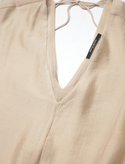 Bruuns Bazaar - Zaria Gisla blouse - kortermede bluser - bleached sand - 2