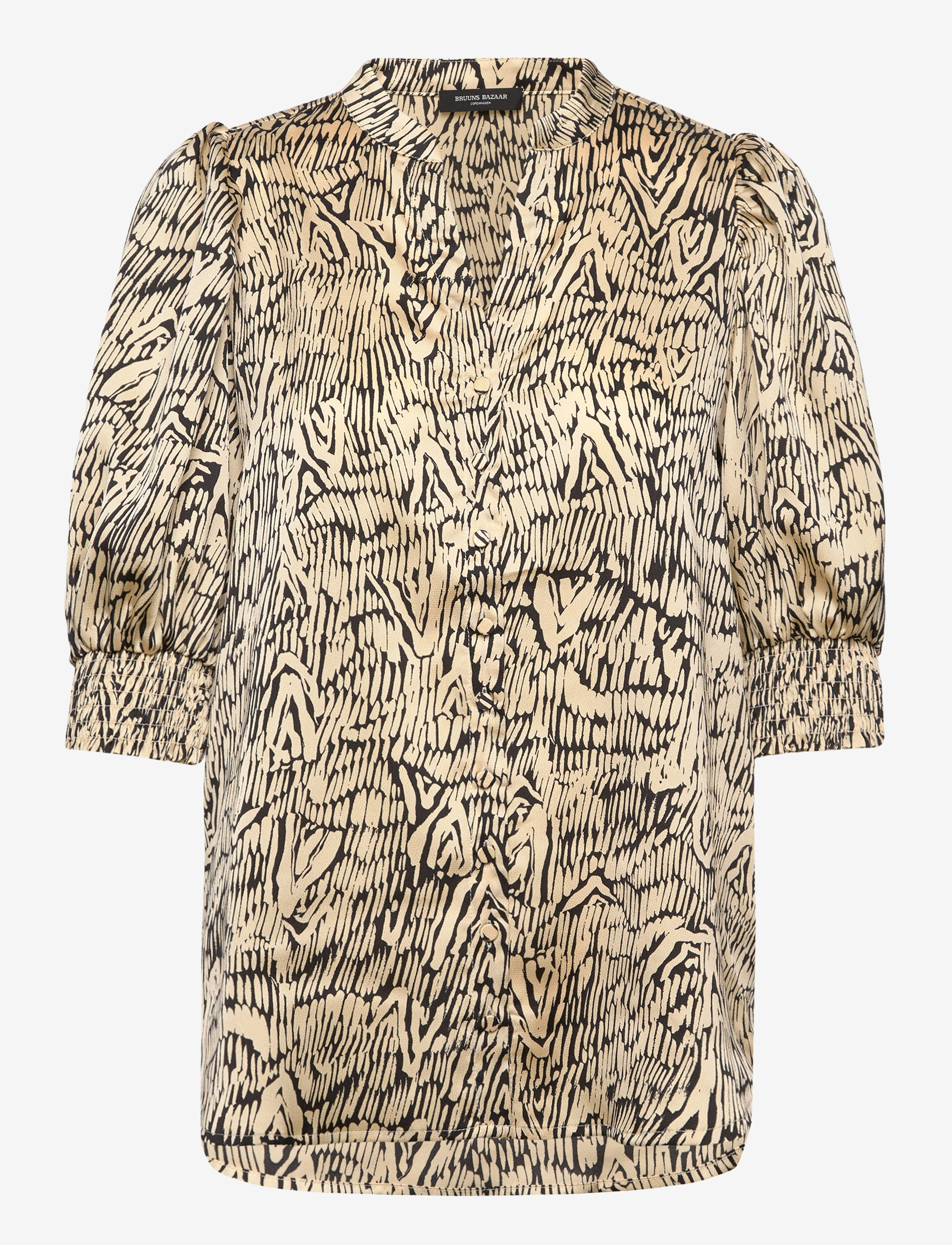 Bruuns Bazaar AcaciaBBLicys shirt - Bluser - BLACK  PRINT / multi