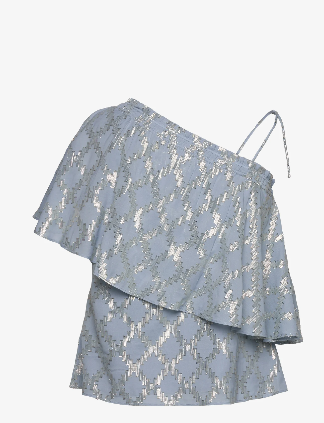 Bruuns Bazaar - Parodia Sanja blouse - short-sleeved blouses - blue - 1