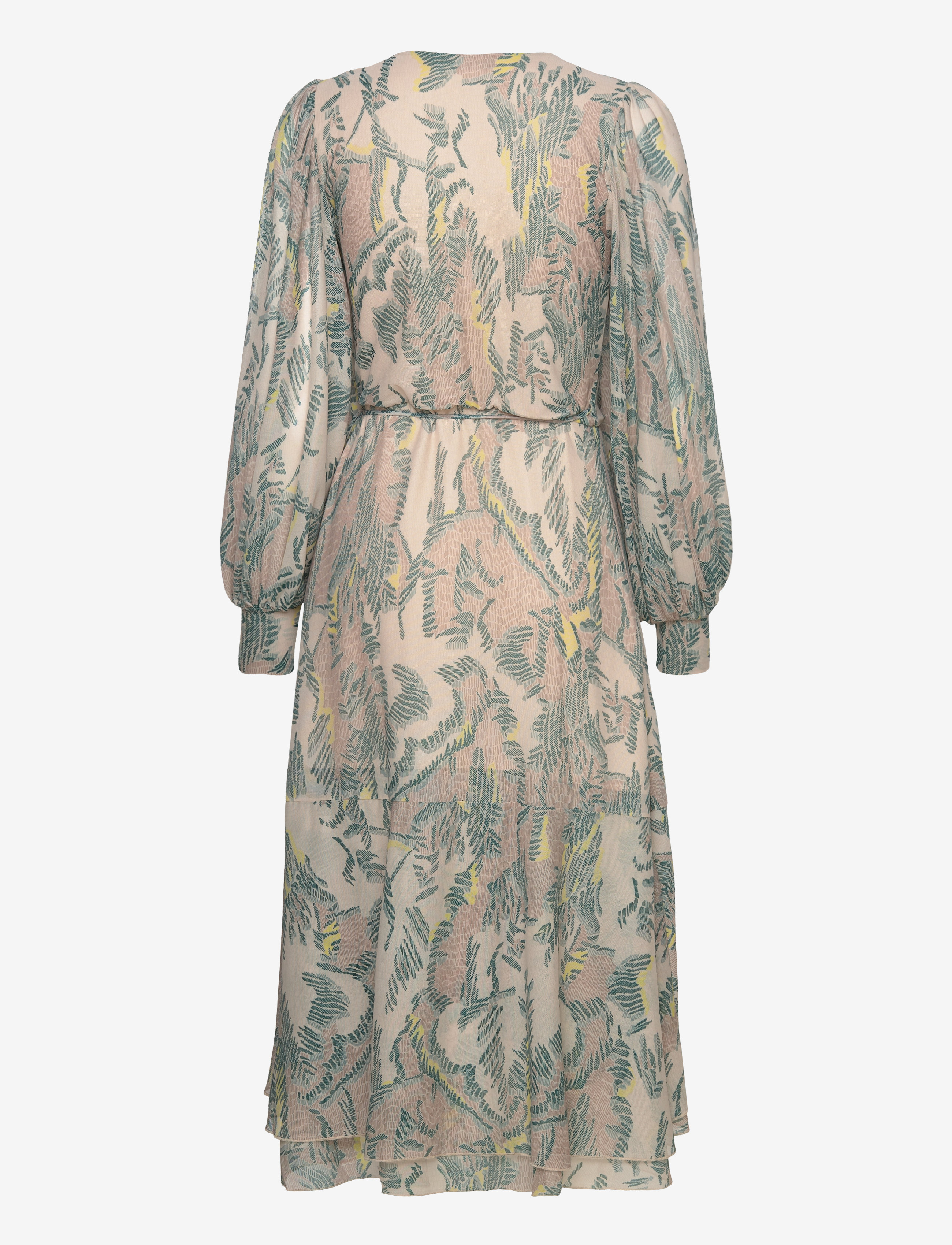 Bruuns Bazaar - PhloxBBNora dress - slå-om-kjoler - beige print - 2