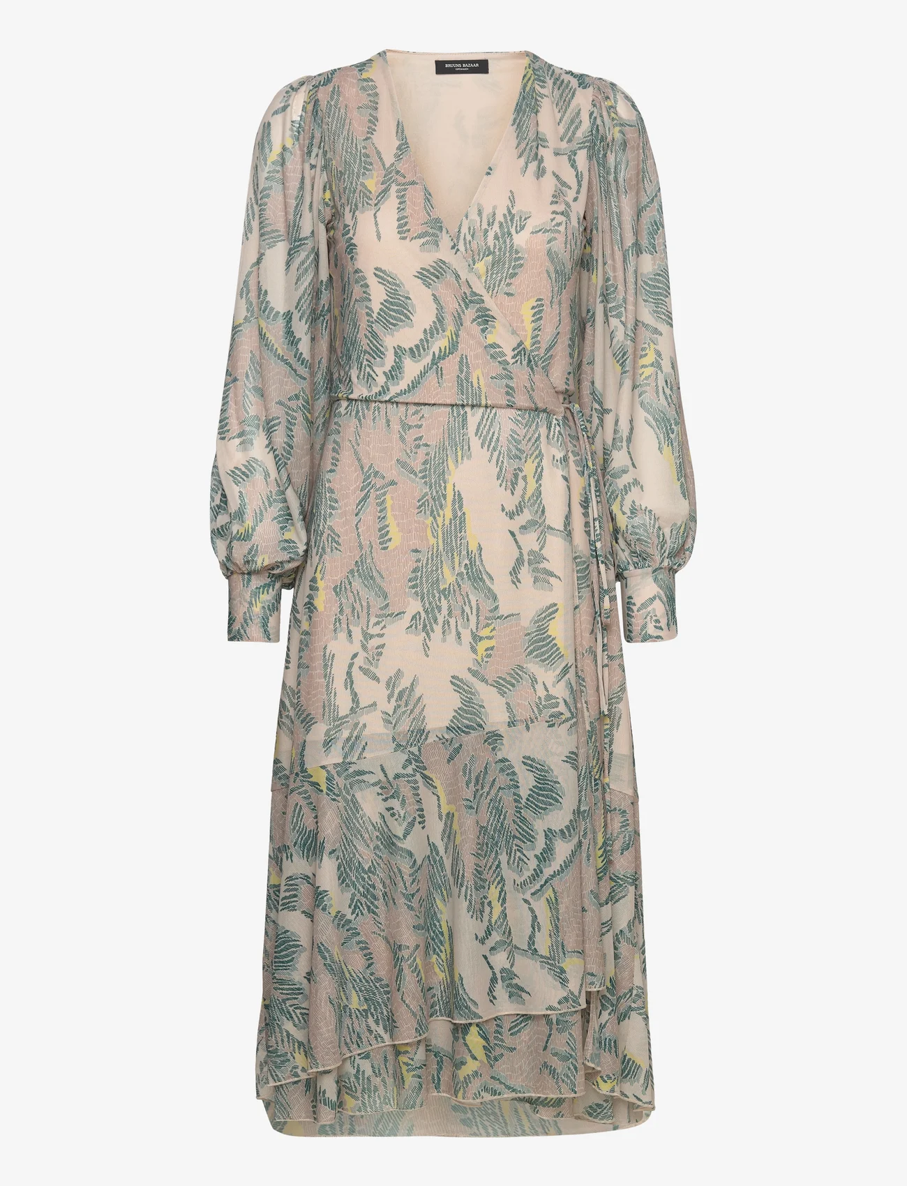 Bruuns Bazaar - PhloxBBNora dress - hõlmikkleidid - beige print - 0