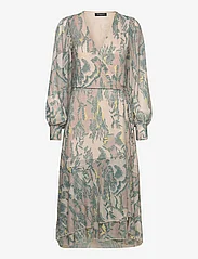 Bruuns Bazaar - PhloxBBNora dress - susiaučiamosios suknelės - beige print - 0