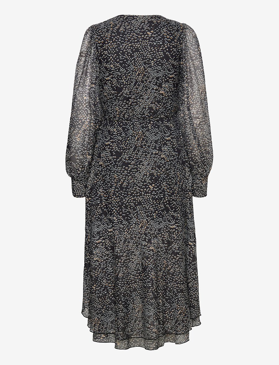 Bruuns Bazaar - PhloxBBNora dress - wickelkleider - dark aop - 1