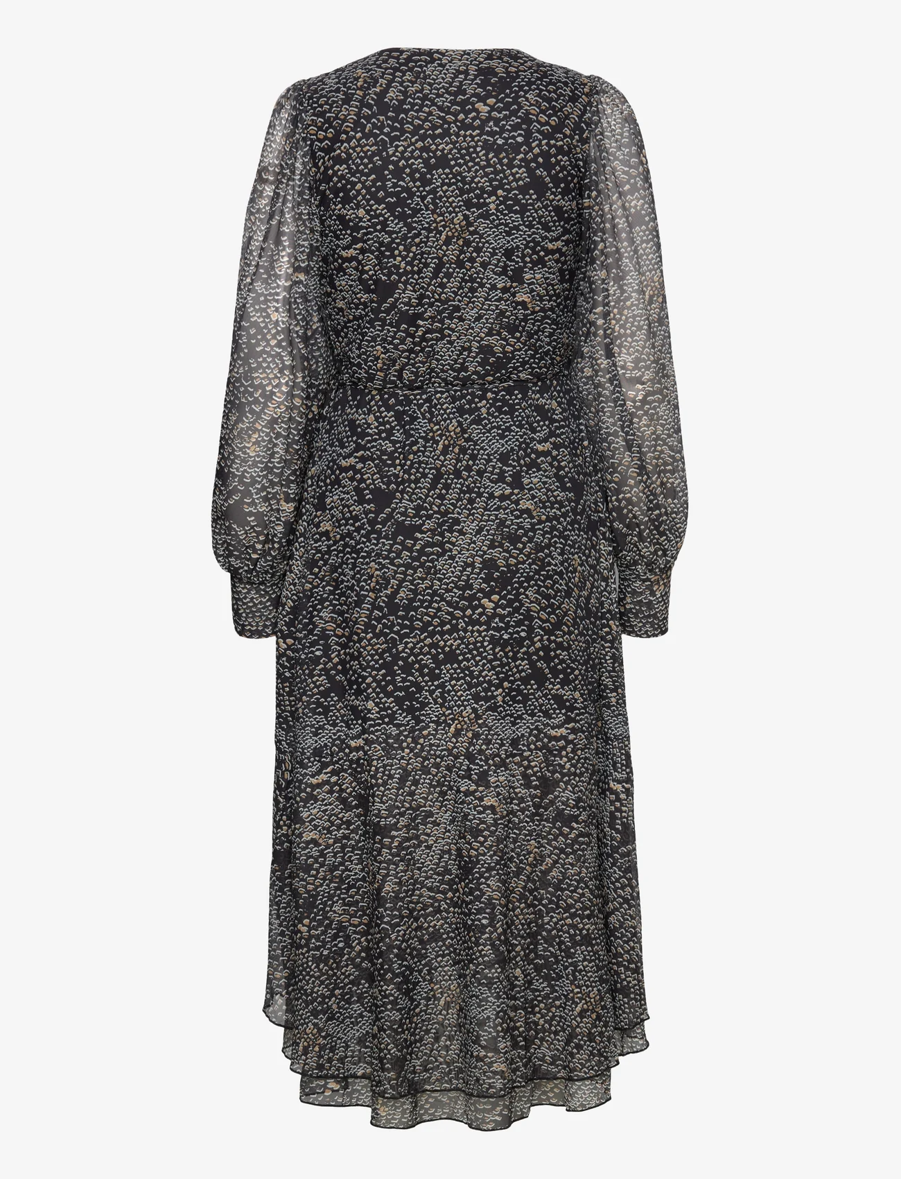 Bruuns Bazaar - PhloxBBNora dress - wrap dresses - dark aop - 1