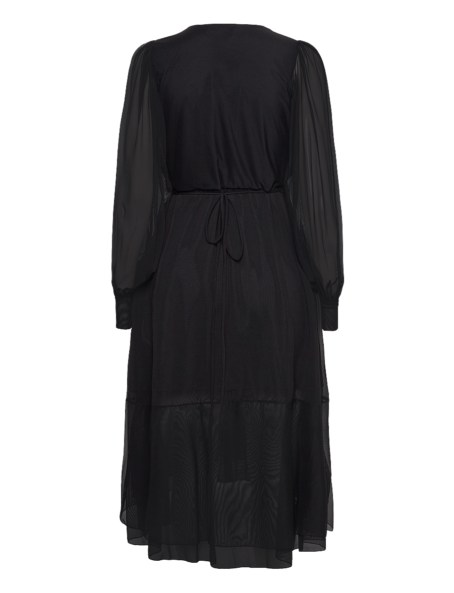 Bruuns Bazaar - PhloxBBNora dress - wickelkleider - solid black - 1