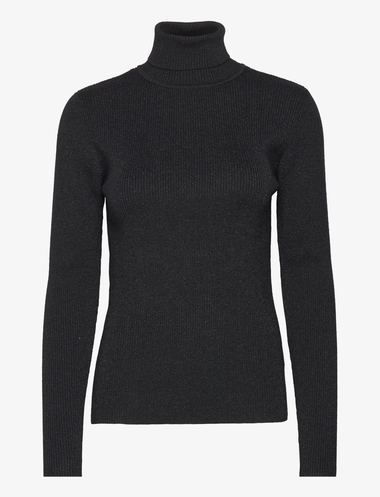 Bruuns Bazaar - AnemonesBBBatildas knit - kõrge kaelusega džemprid - black / black lurex - 0