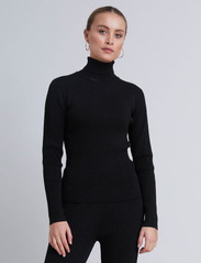 Bruuns Bazaar - AnemonesBBBatildas knit - kõrge kaelusega džemprid - black / black lurex - 2