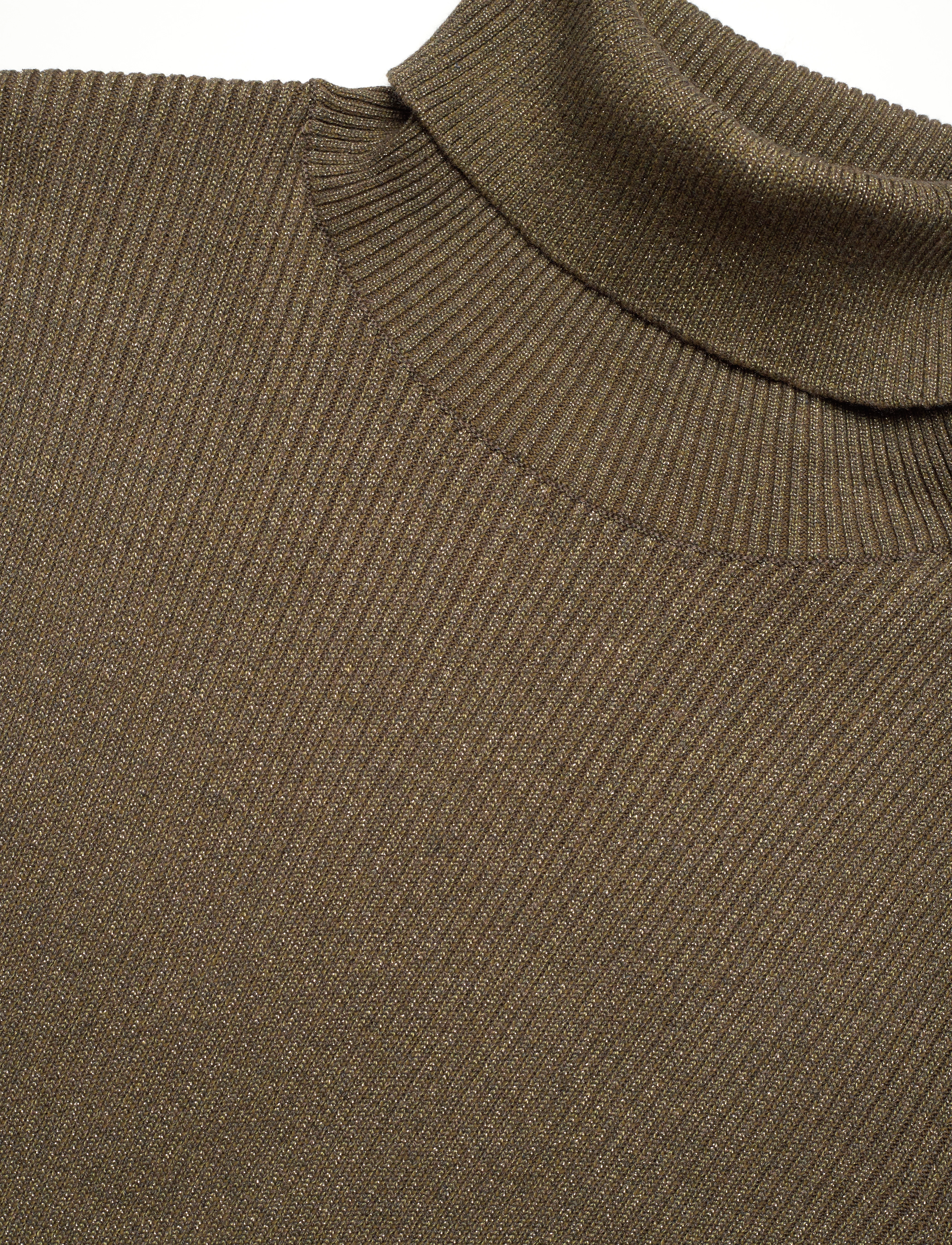 Bruuns Bazaar - AnemonesBBBatildas knit - shitake / gold lurex - 2
