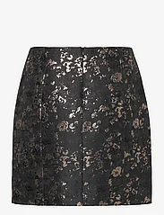 Bruuns Bazaar - CapeBBSusan skirt - pieštuko formos sijonai - black/gold - 1