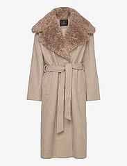 Bruuns Bazaar - DurioBBJezza coat - winter jacket - beige melange - 0