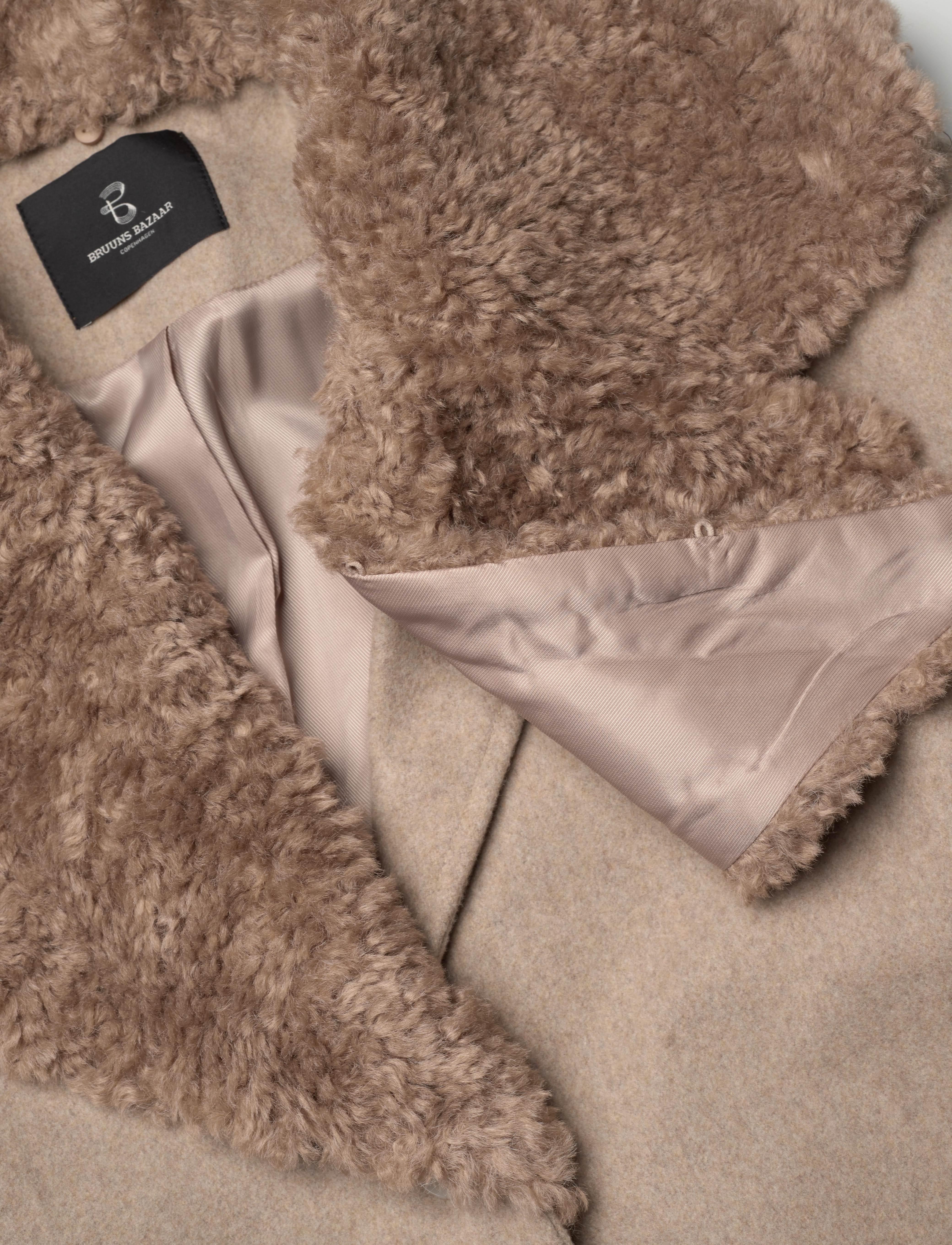 Bruuns Bazaar - DurioBBJezza coat - beige melange - 4