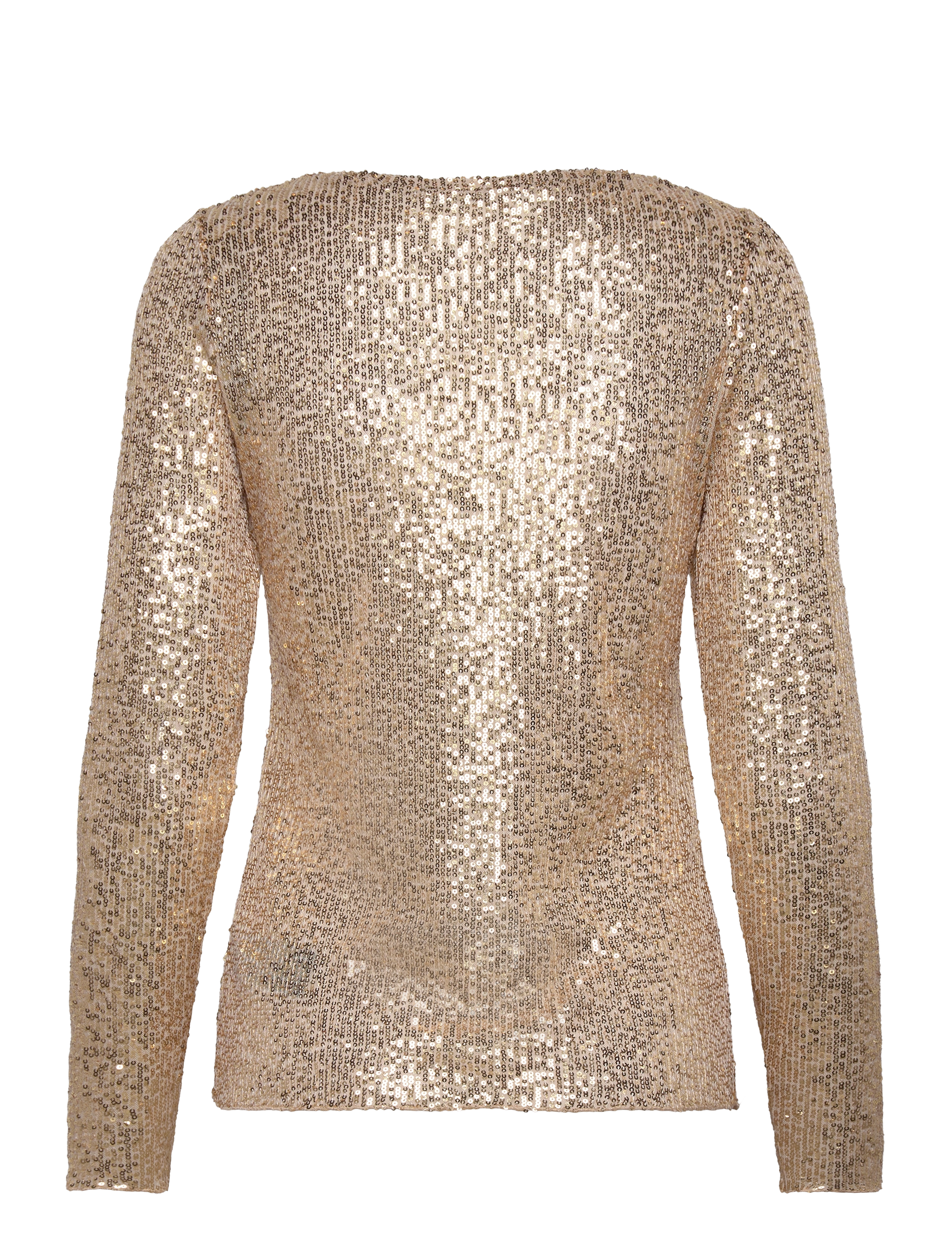 Bruuns Bazaar - JewelBB LS O-neck blouse - gold - 1