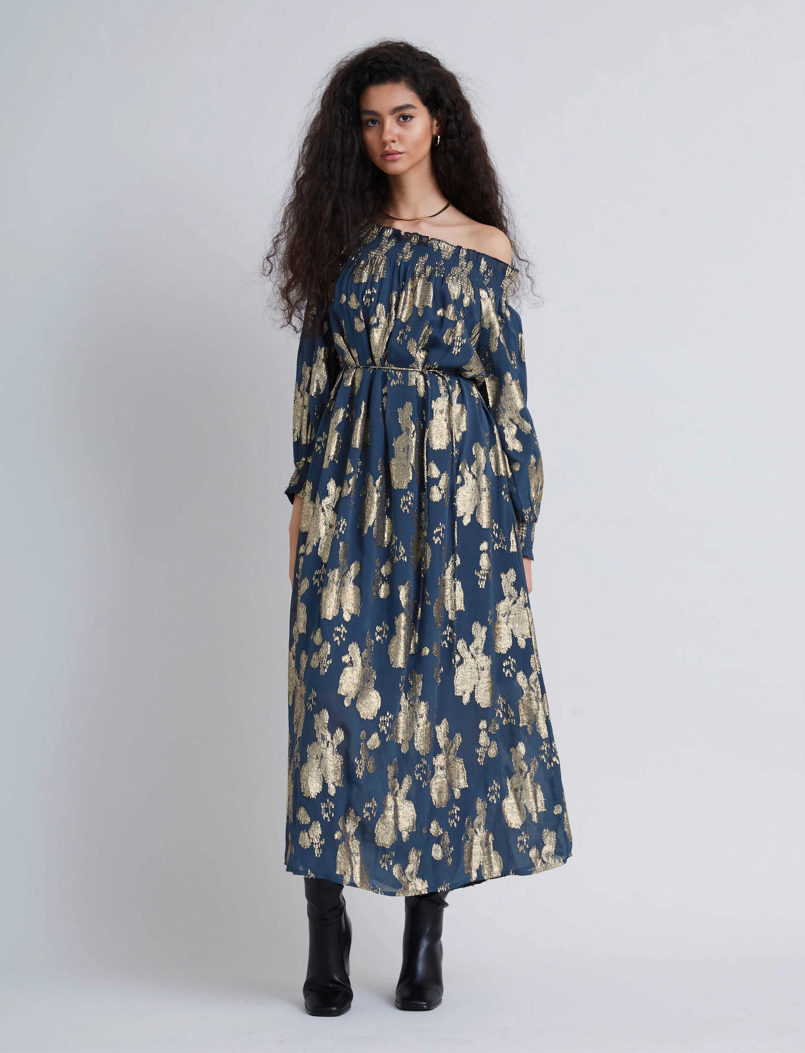 Bruuns Bazaar BottlebrushBBKarlotta dress - Kjoler - DARK BLUE / navy