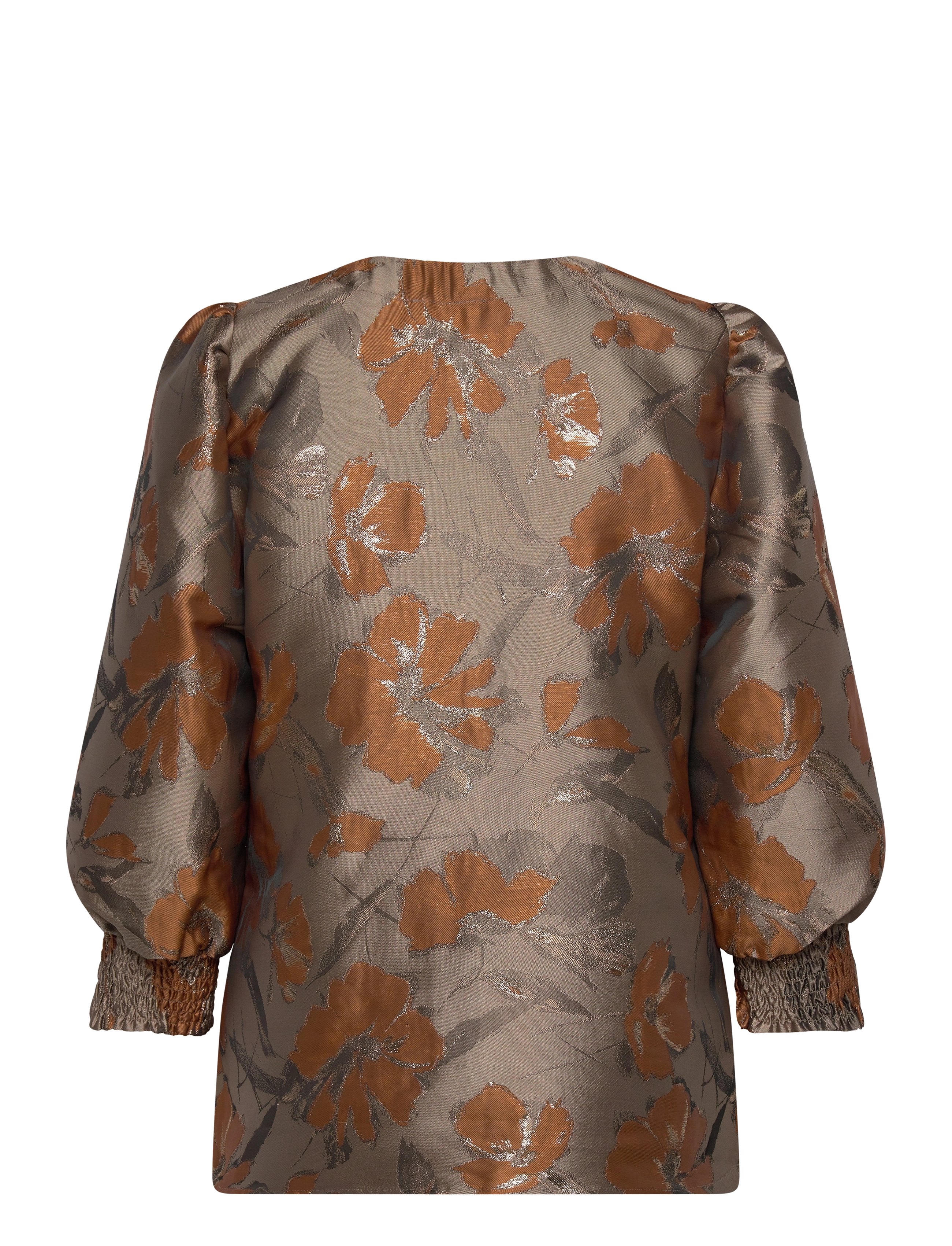 Bruuns Bazaar - WhirlingBBLicy shirt - brown flower - 2