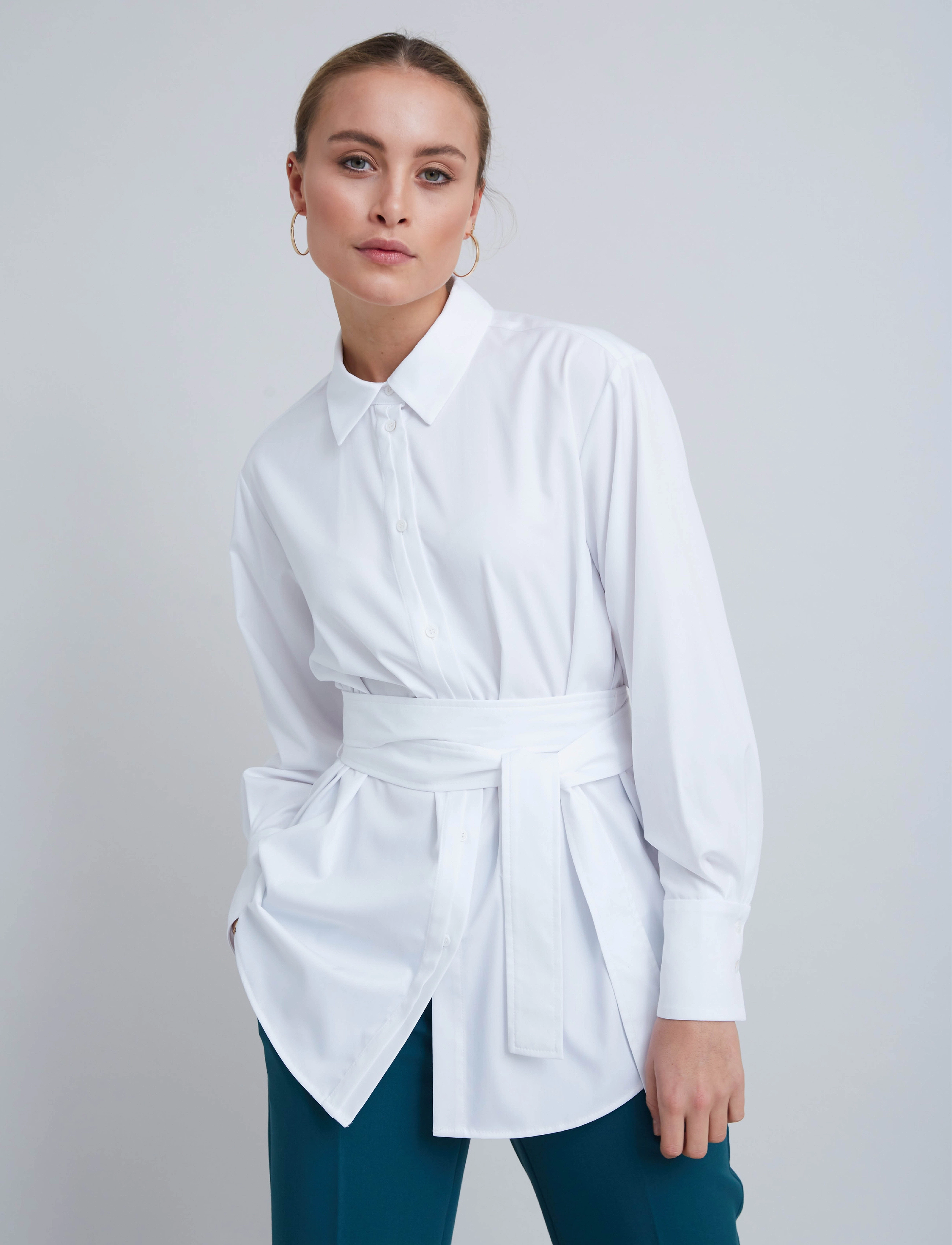 Bruuns Bazaar - CardiniBBGelika shirt - white - 2