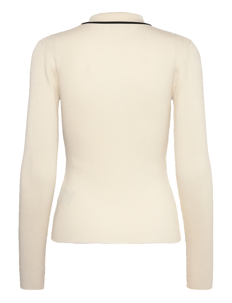 Bruuns Bazaar - RiversBBJohania knit blouse - pullover - snow white - 2