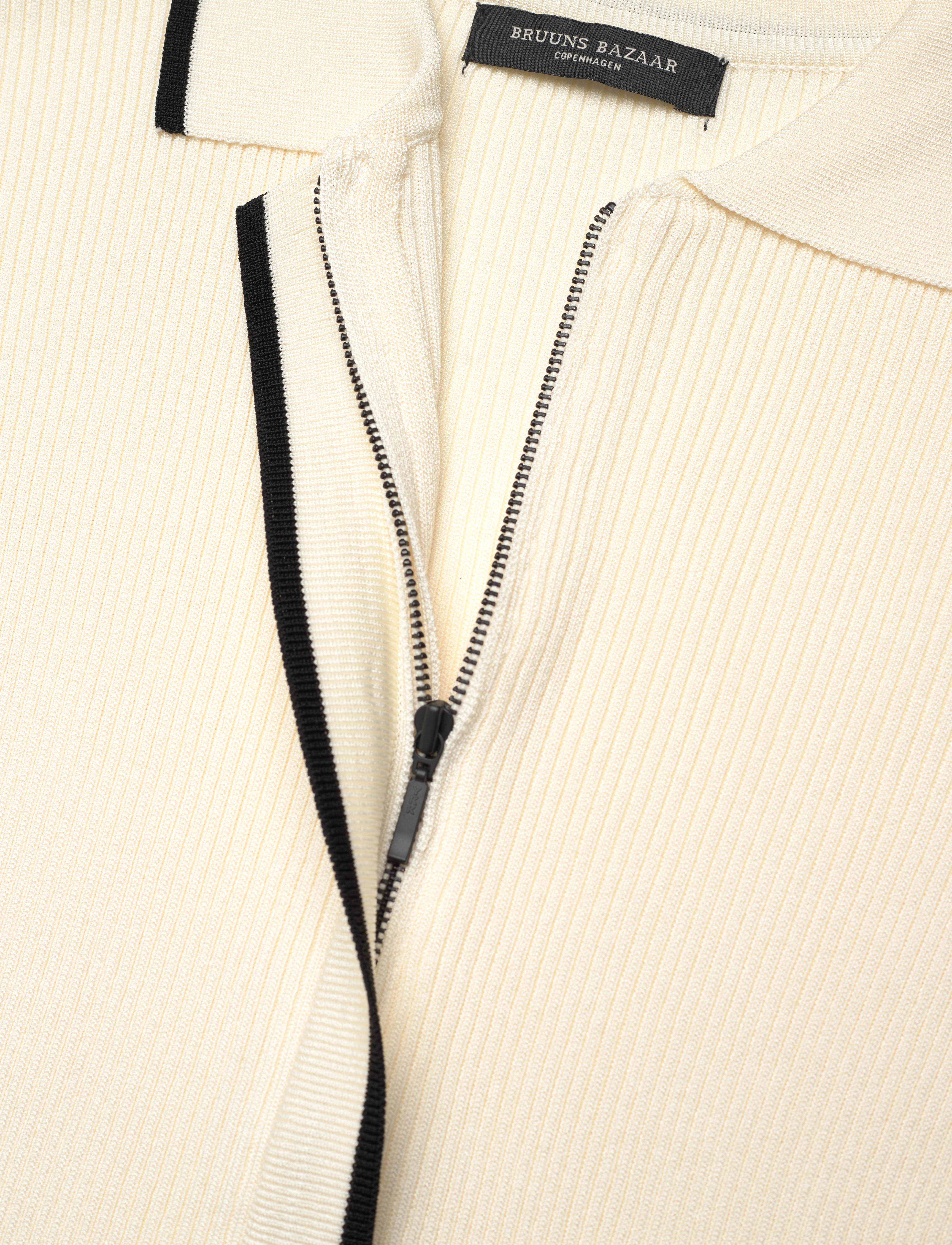 Bruuns Bazaar - RiversBBJohania knit blouse - poloer - snow white - 3