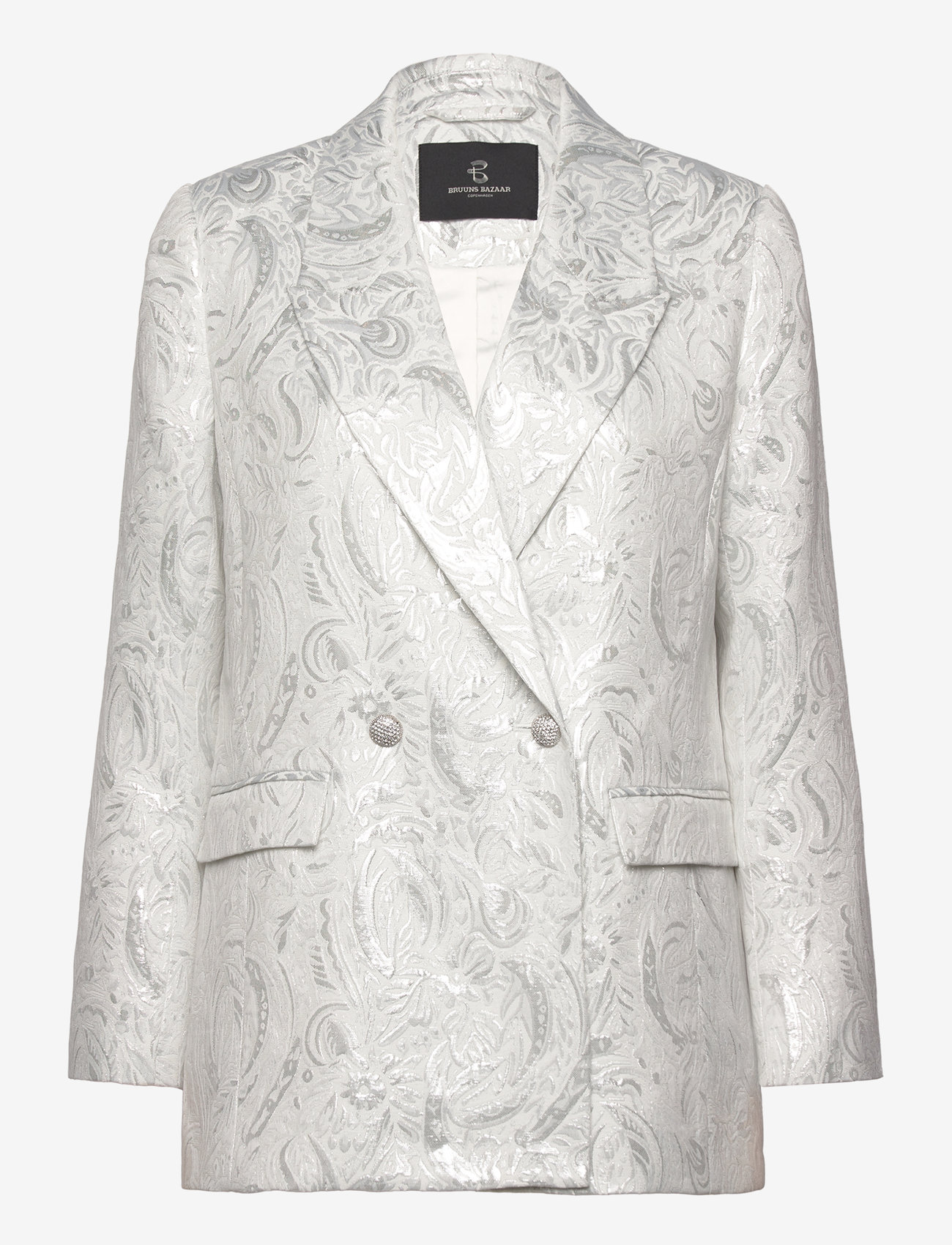 Bruuns Bazaar - MacluarBBGrande blazer - white/silver - 0