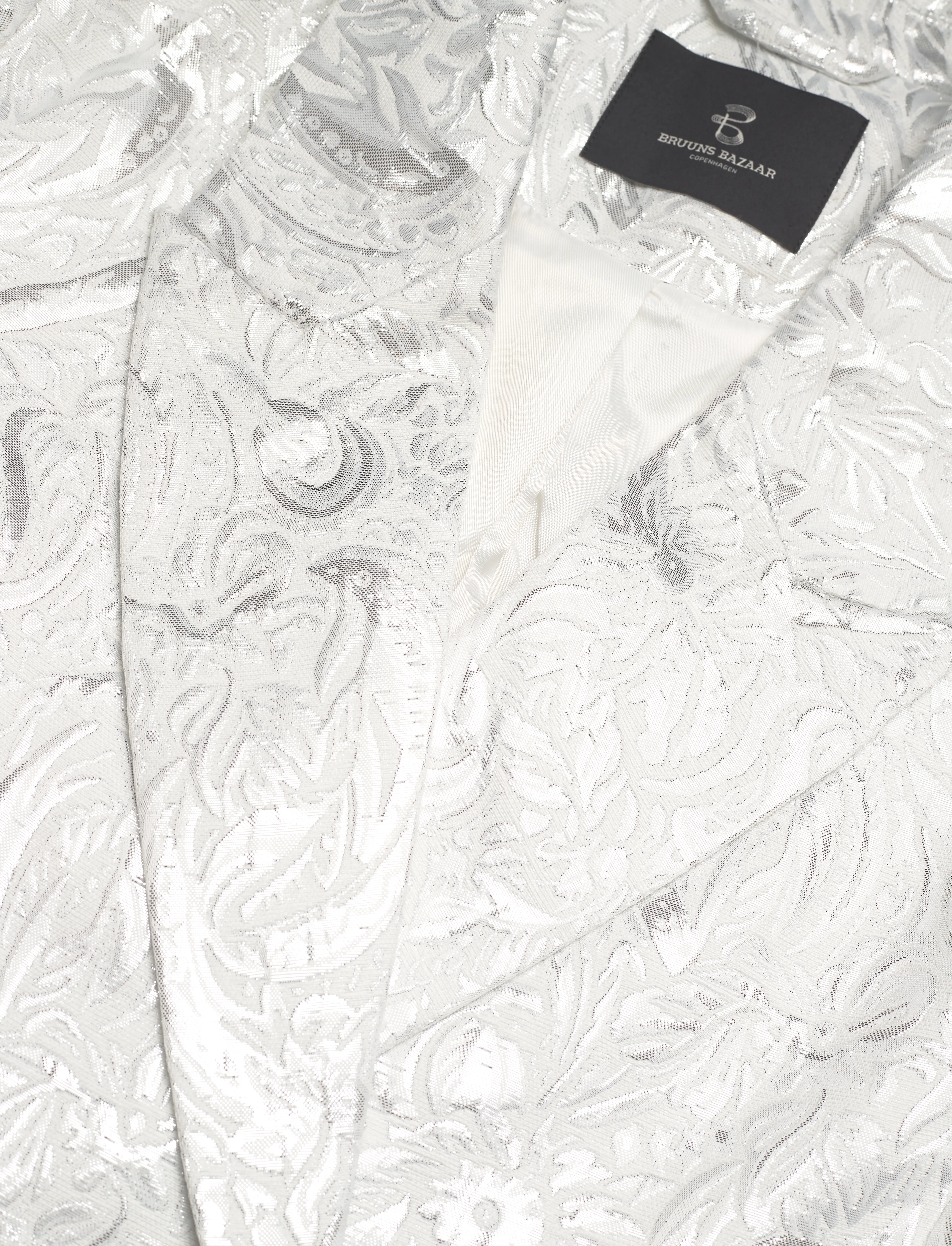 Bruuns Bazaar - MacluarBBGrande blazer - white/silver - 3