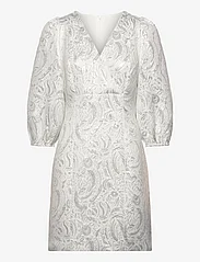 Bruuns Bazaar - MacluarBBFlorine dress - vakarėlių drabužiai išparduotuvių kainomis - white/silver - 0