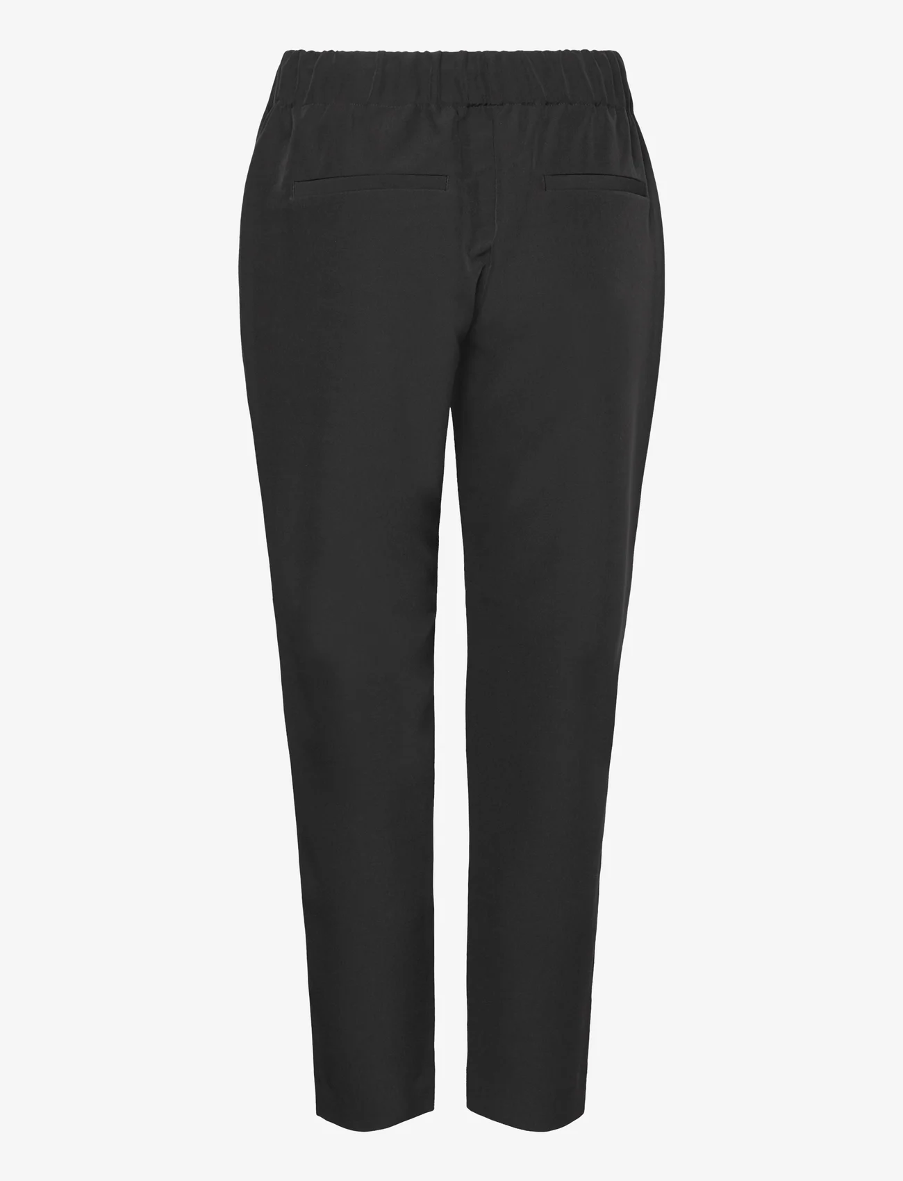 Bruuns Bazaar - RubySusBBLiwa pants - sirge säärega püksid - black - 1