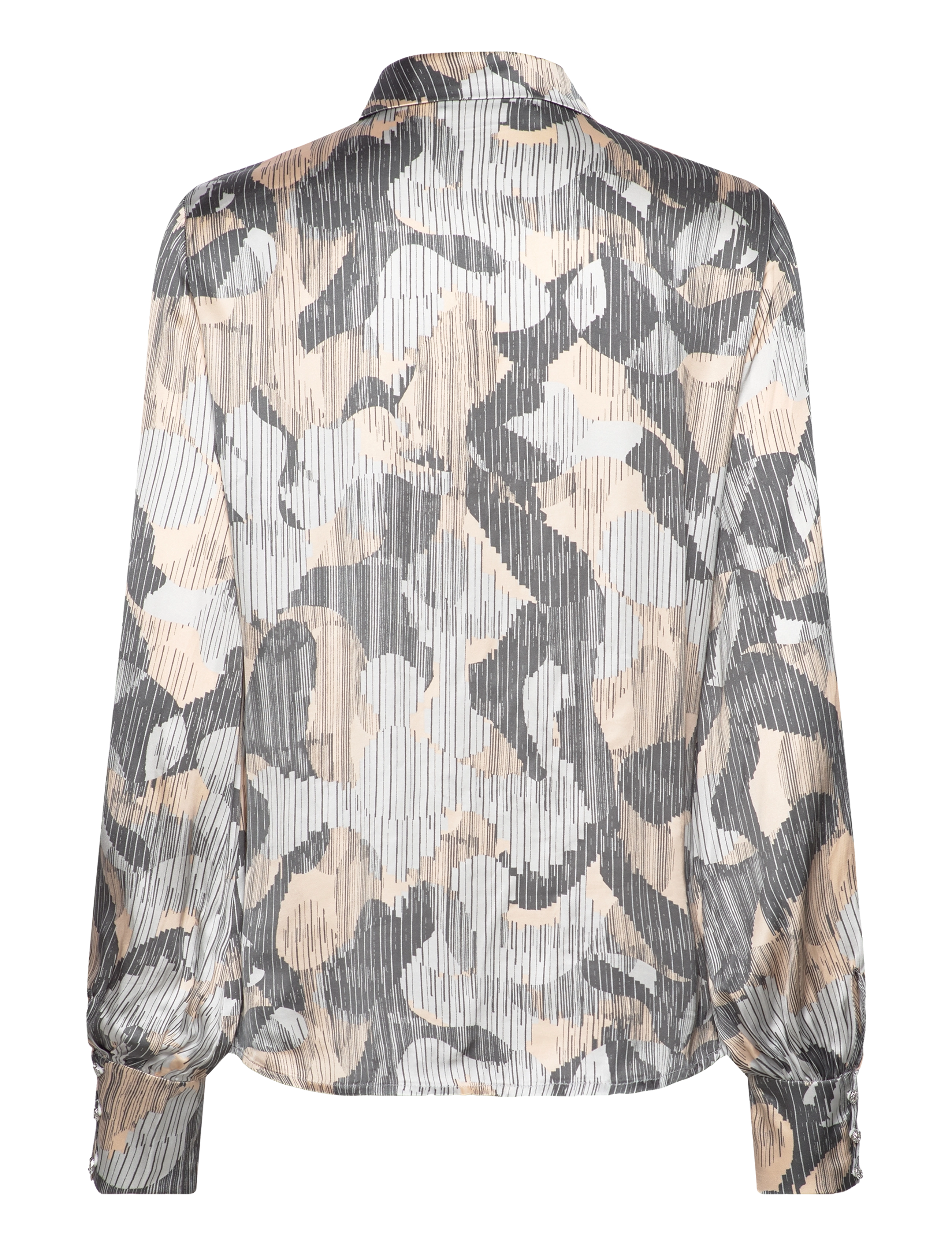 Bruuns Bazaar - FloretBBDaiva shirt - black  print - 2